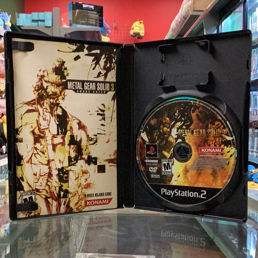 Metal Gear Solid 3 Snake Eater - PS2 Game - Used