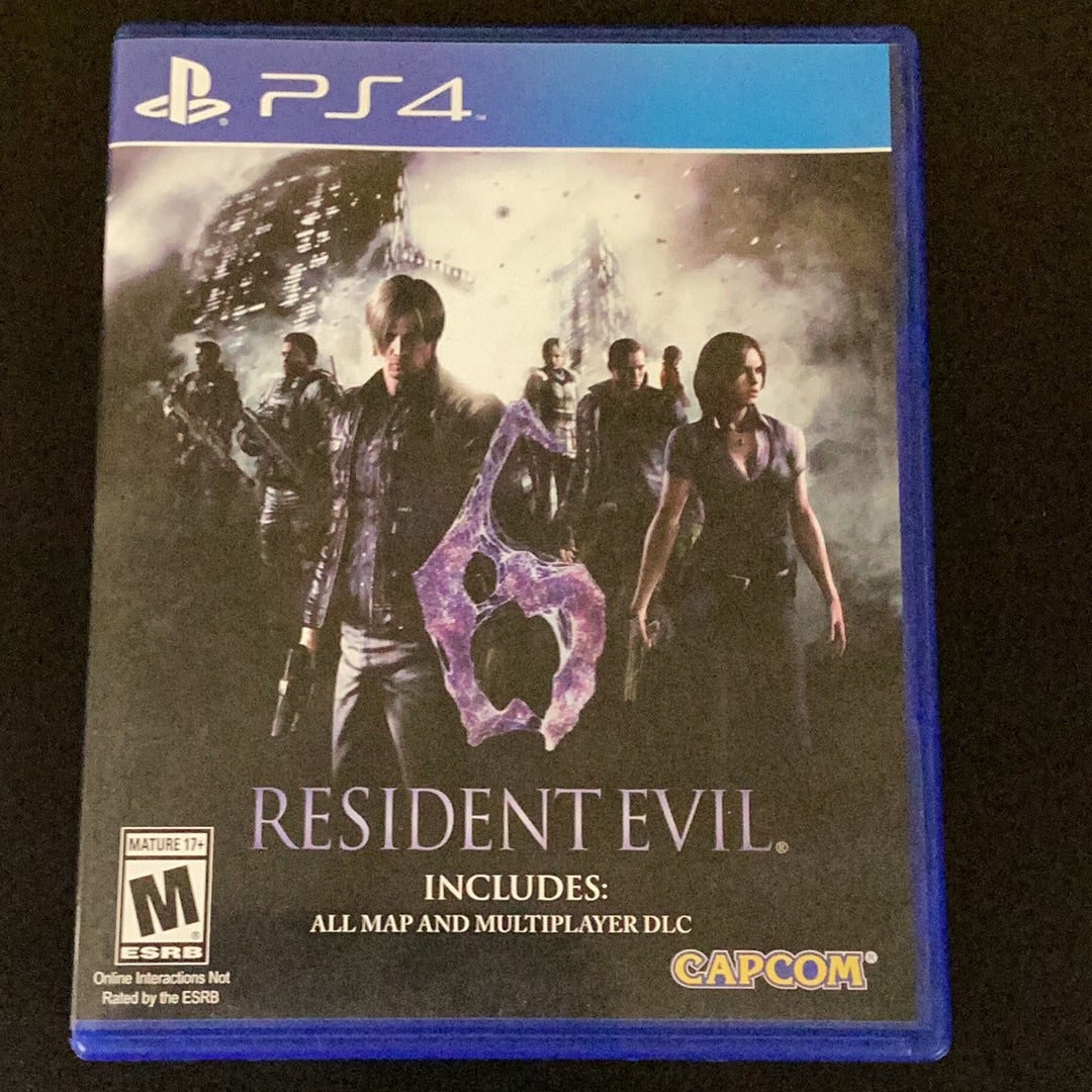 Resident Evil 6 - PS4 Game - Used
