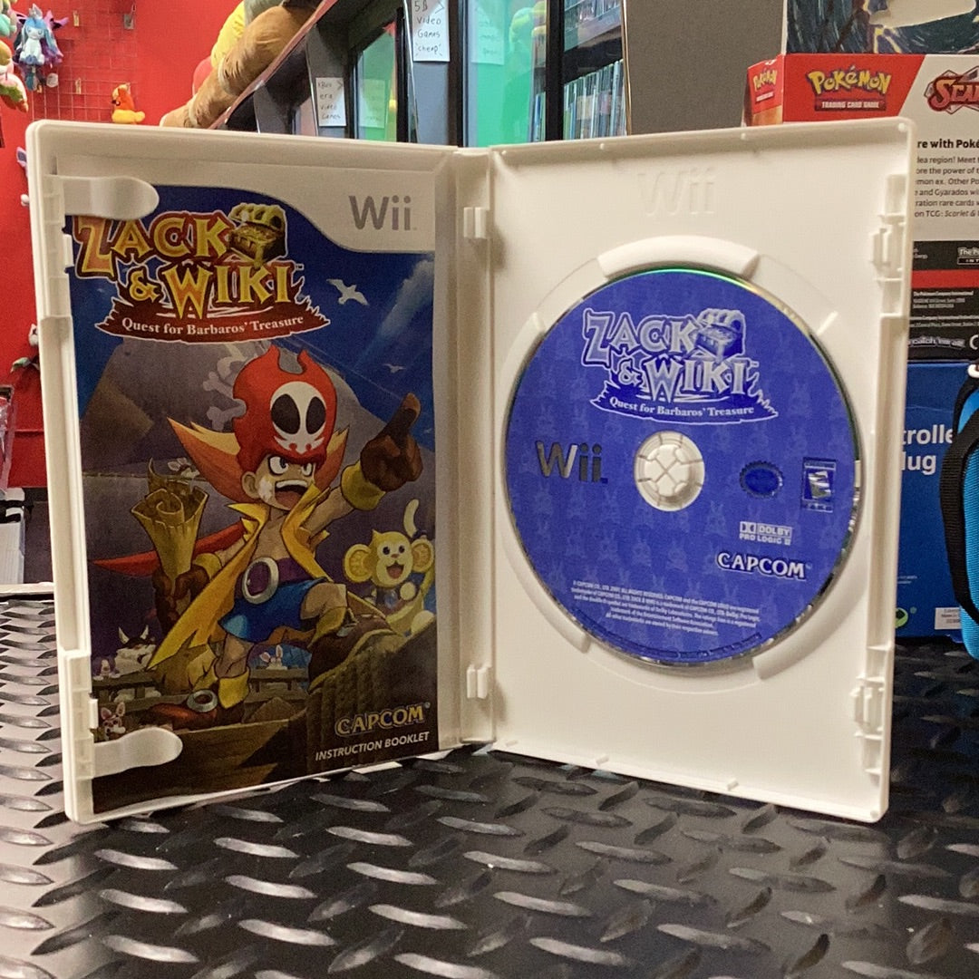 Zack & Wiki Quest for Barbaros Treasure - Wii - Used