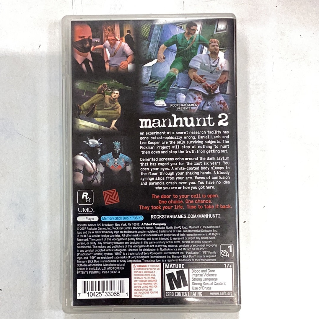Manhunt 2 - PSP - Used