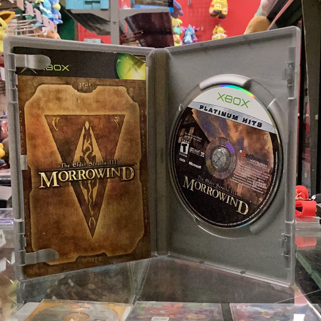 The Elder Scrolls 3 Morrowind (Platinum Hits)- Xbox - Used