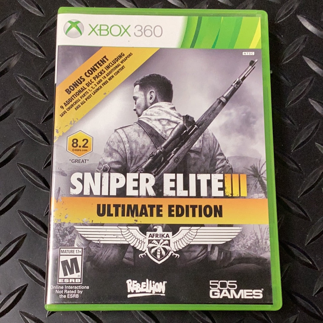 Sniper Elite 3 Ultimate Edition - Xb360 - Used