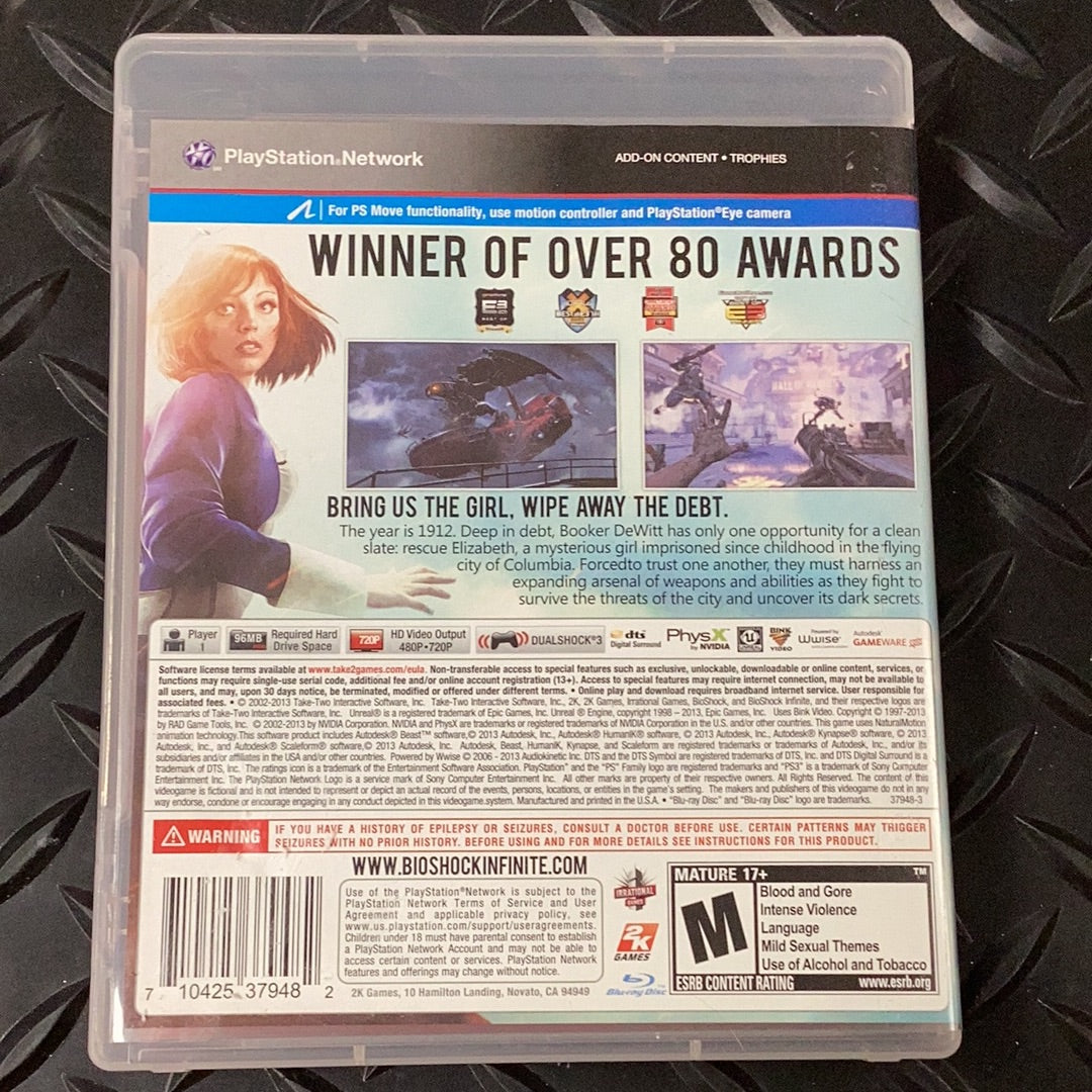 Bioshock Infinite - PS3 - Game