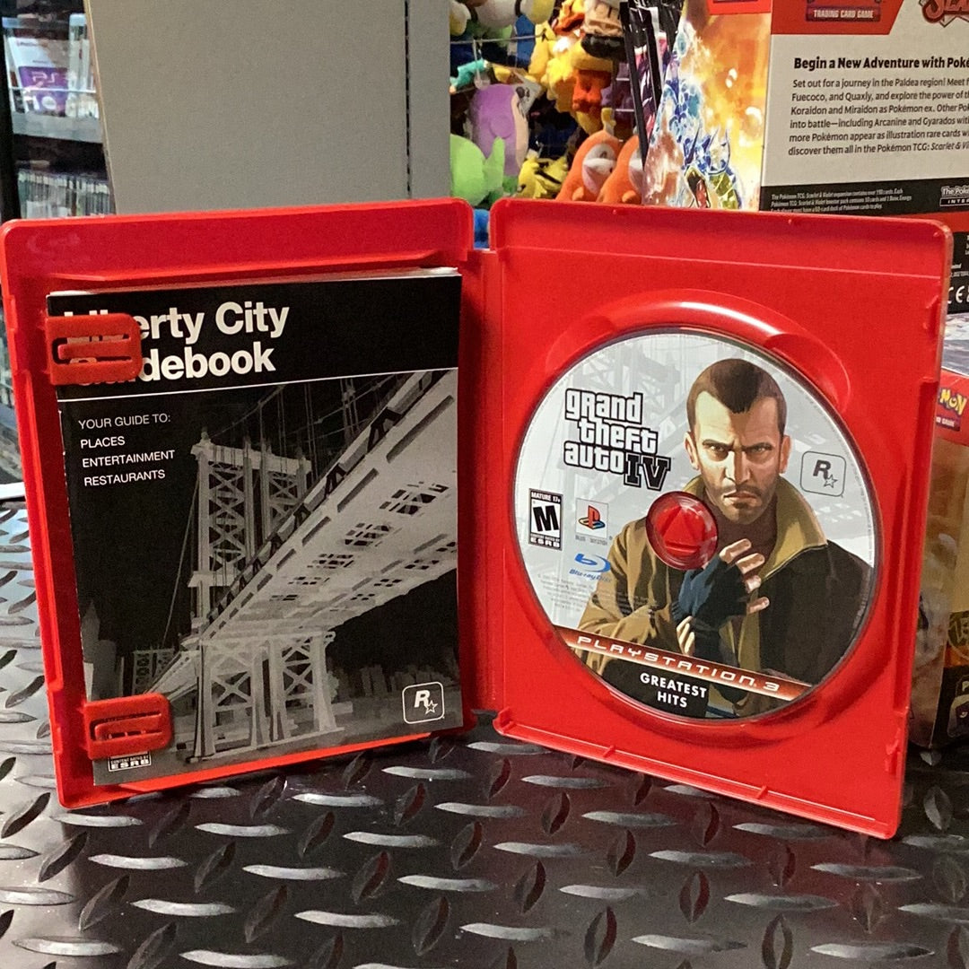 Grand Theft Auto 4 (Greatest Hits) - PS3 Game - Used