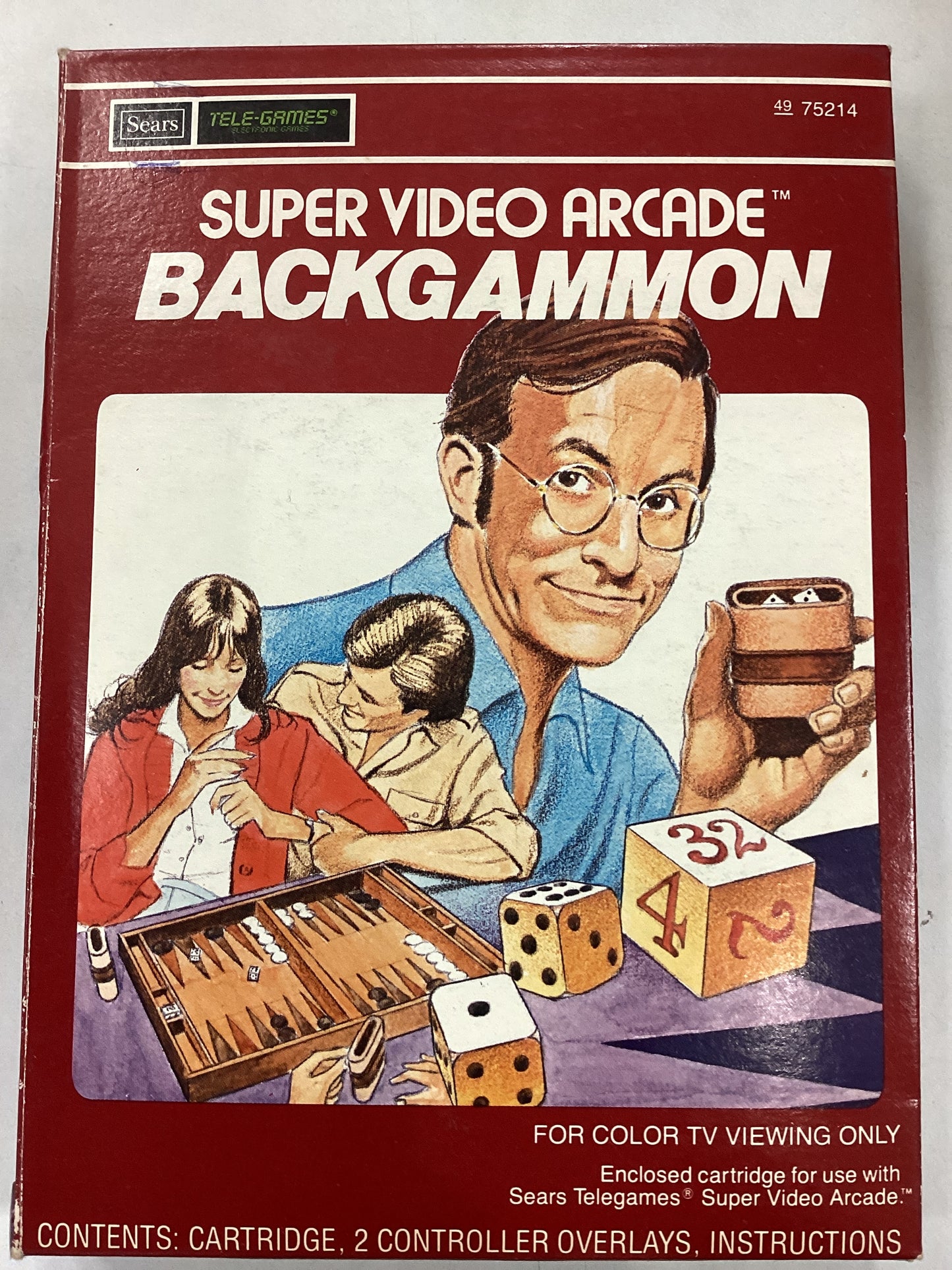 Backgammon - Intellivision - Used