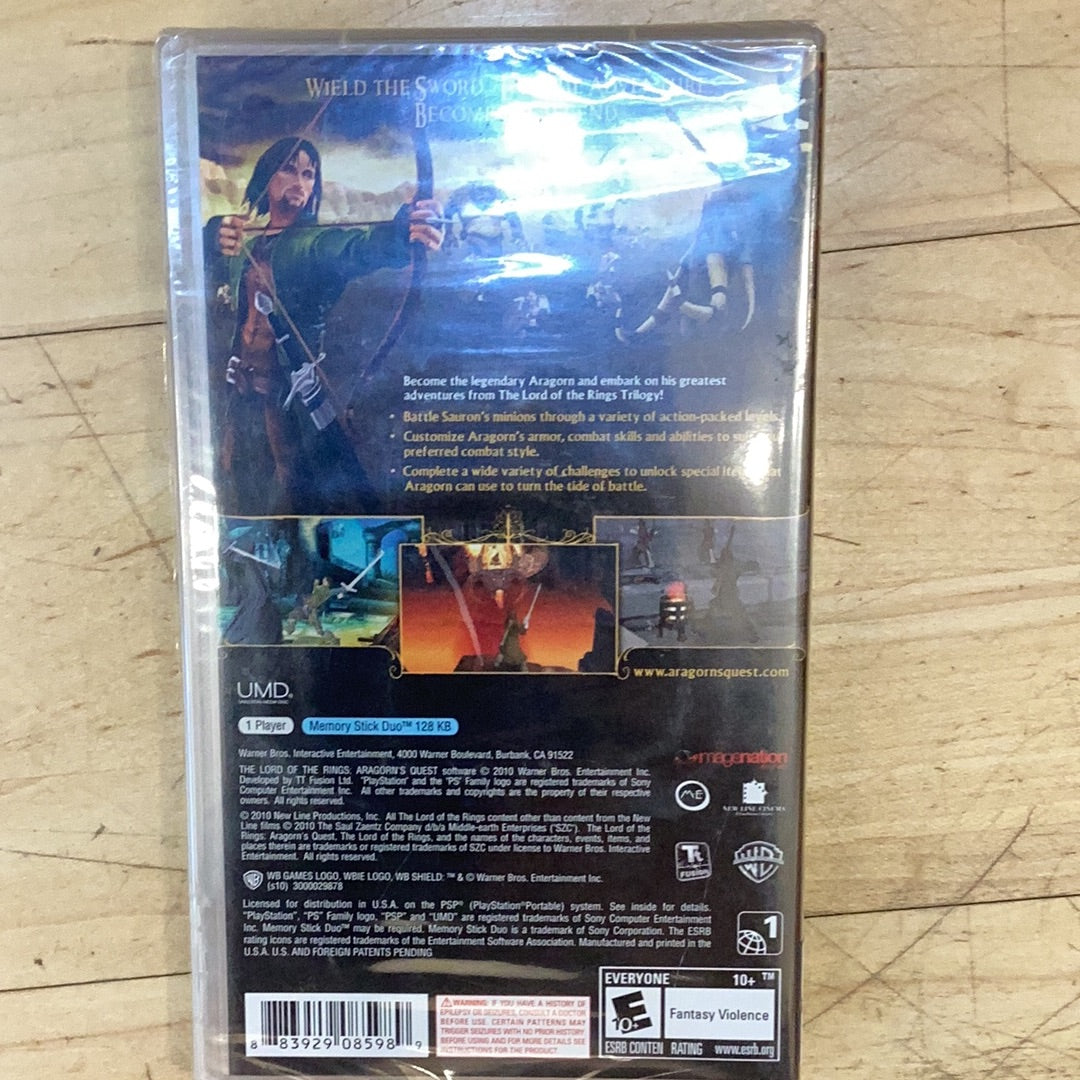 The Lord of the Rings Aragorn’s Quest - PSP - New