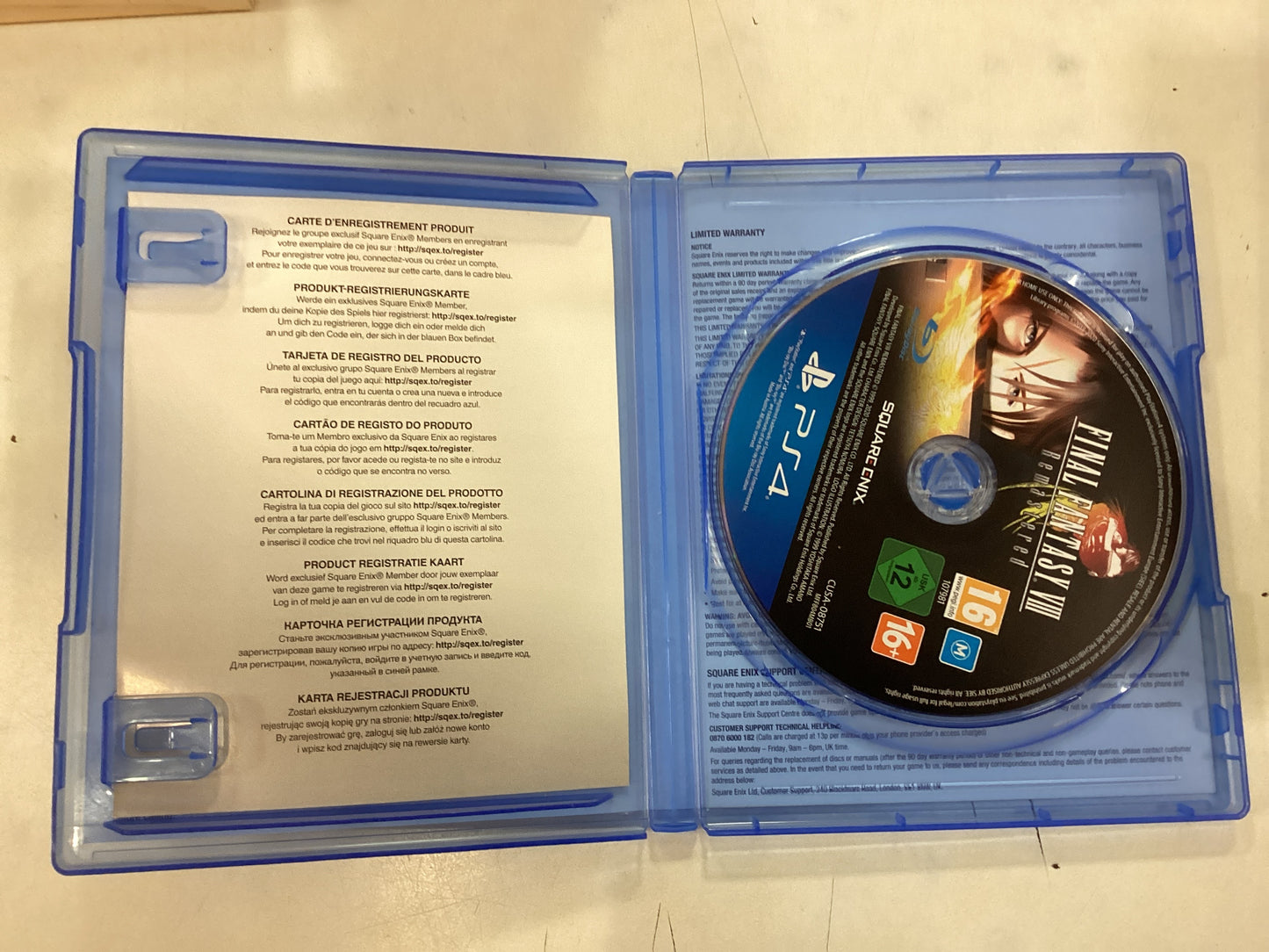 Final Fantasy VIII: Remastered - PS4 - Used
