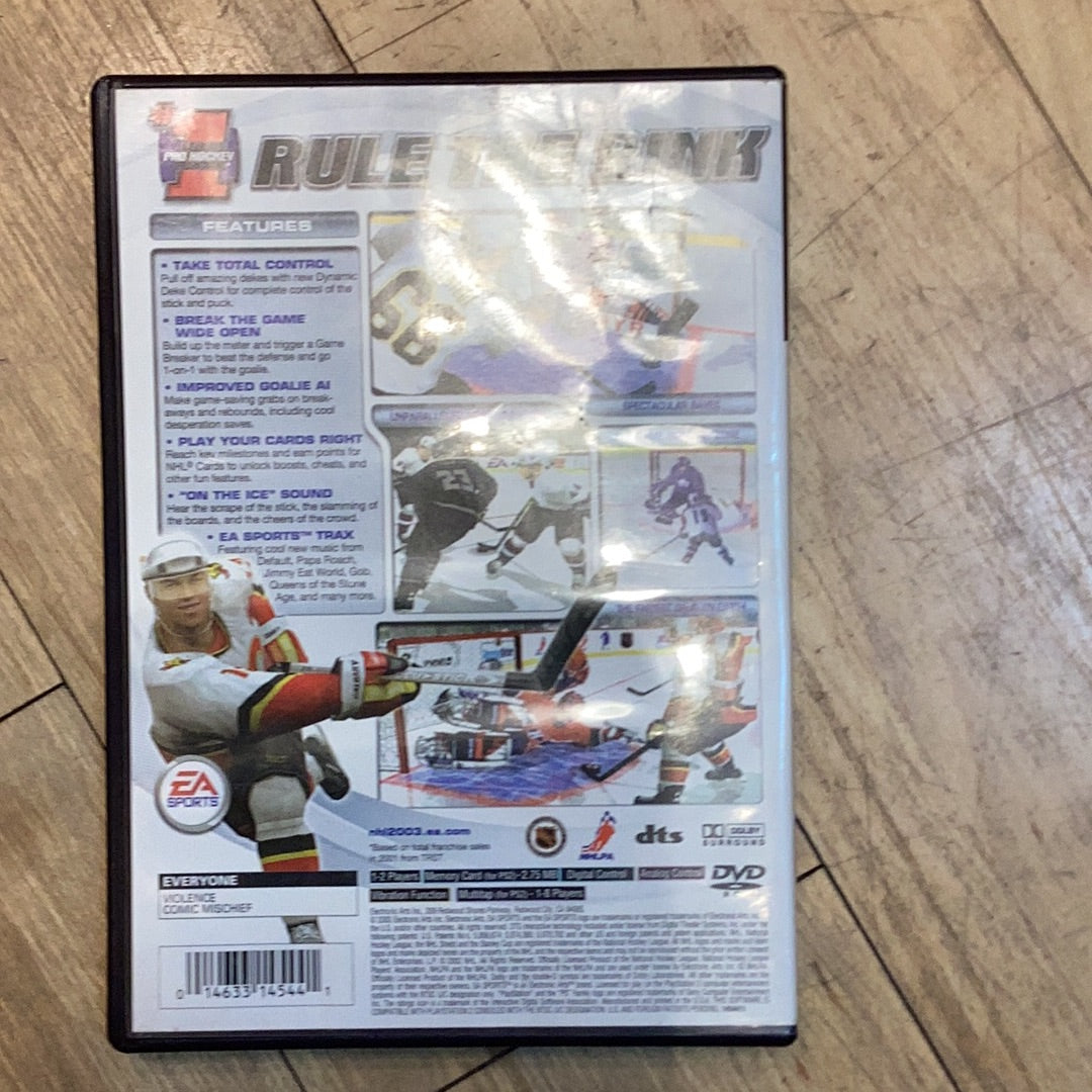 NHL 2003 - PS2 - Used