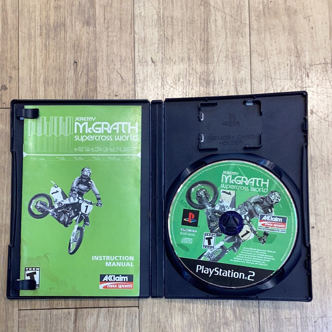Jeremy McGrath Supercross -PS2- Used