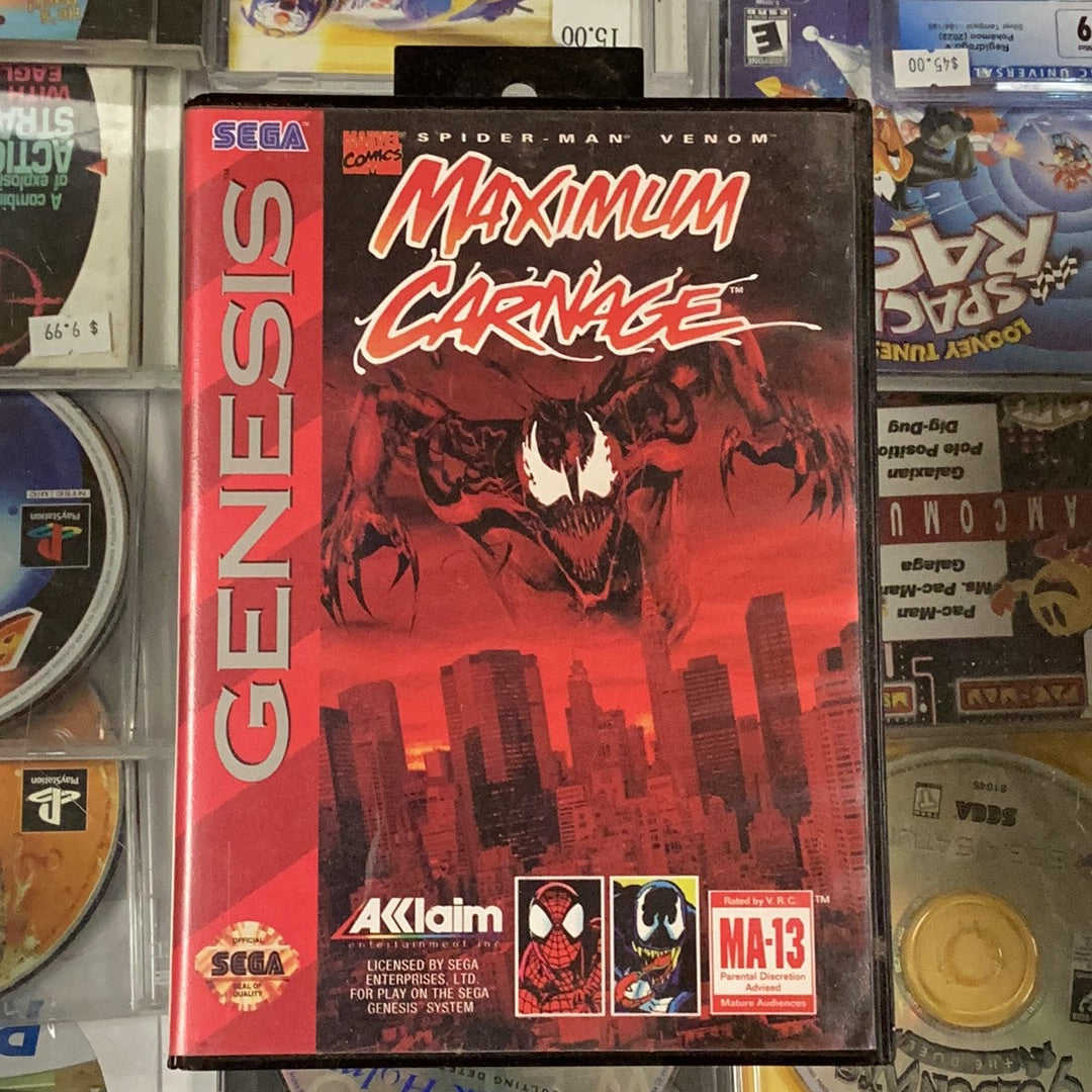 Maximum Carnage - Genesis - Used