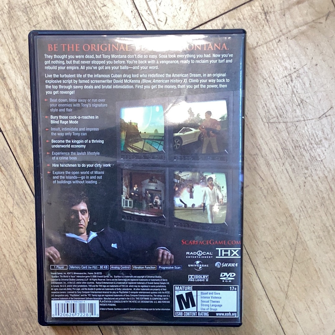 Scarface The World is Yours - PS2 - Used