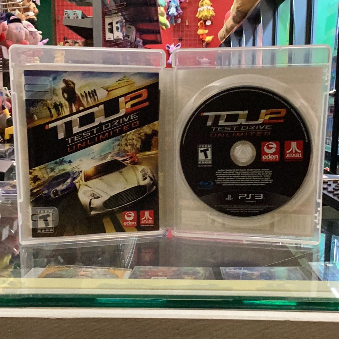TDU2 Test Drive Unlimited 2 - PS3 Game - Used
