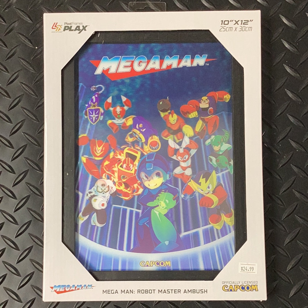 Megaman Robot Master Ambush Lenticular Frame