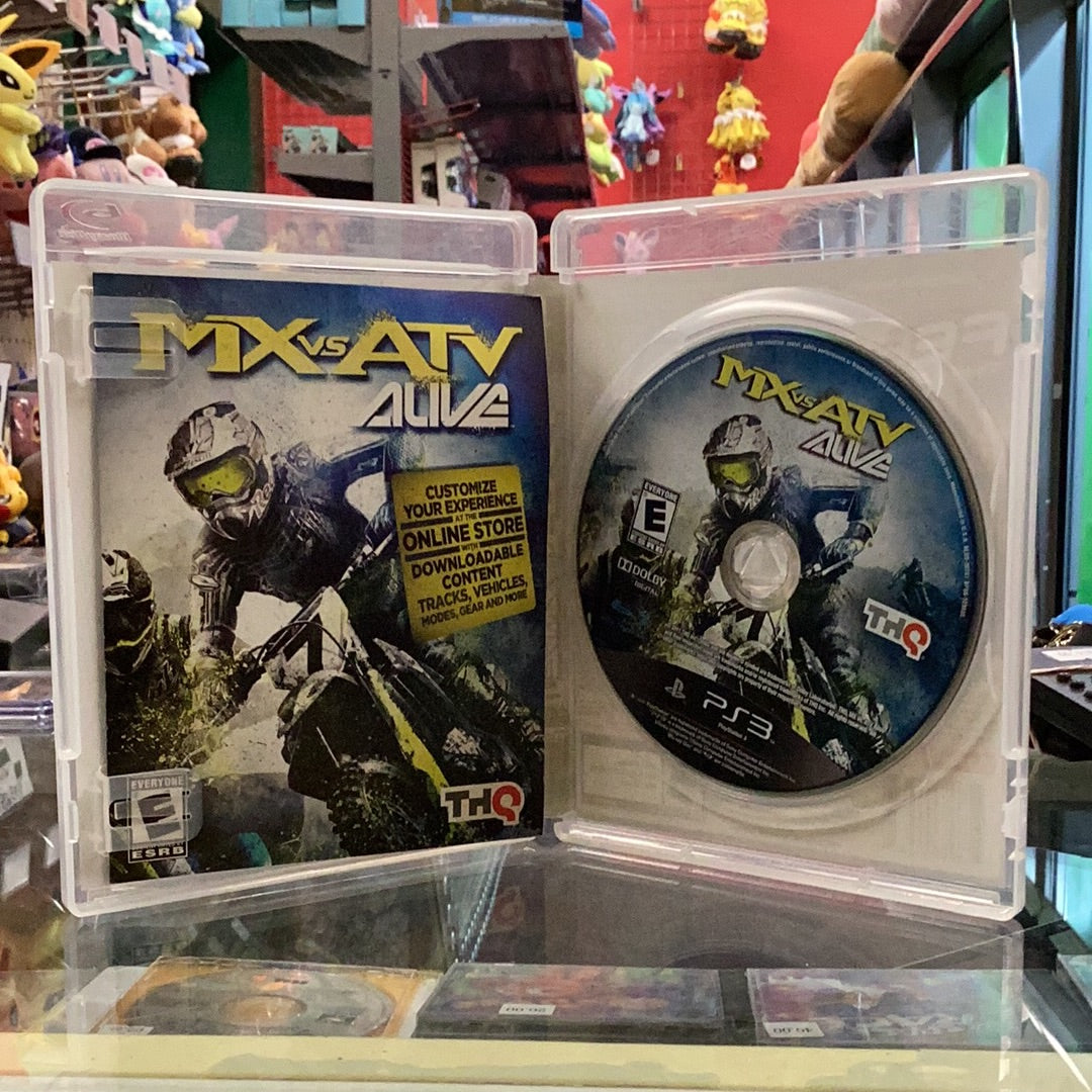 Mx Vs ATV Alive - PS3 Game - Used