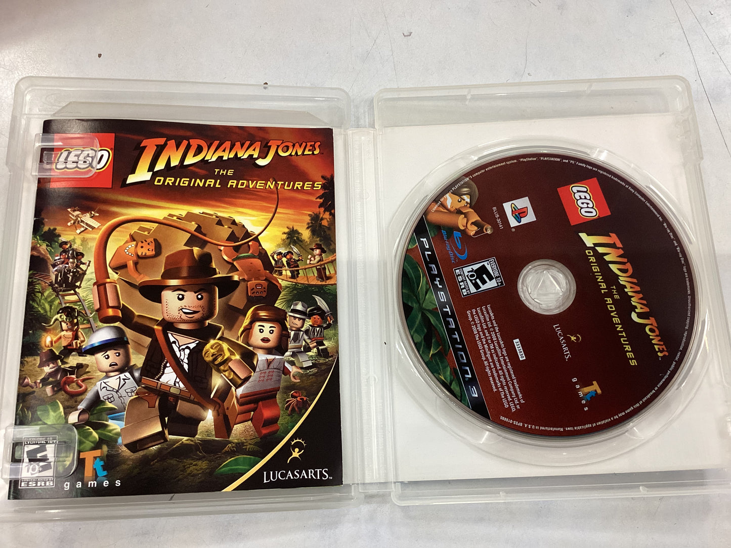 Lego Indiana Jones; The Original Adventures -PS3- Used