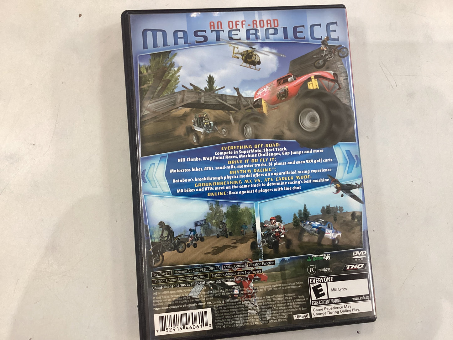 Mx vs ATV Unleashed -PS2- Used