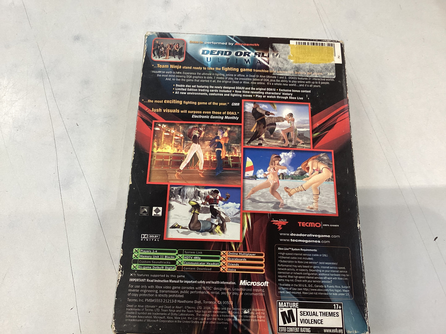 Dead or Alive Ultimate -XB- USED
