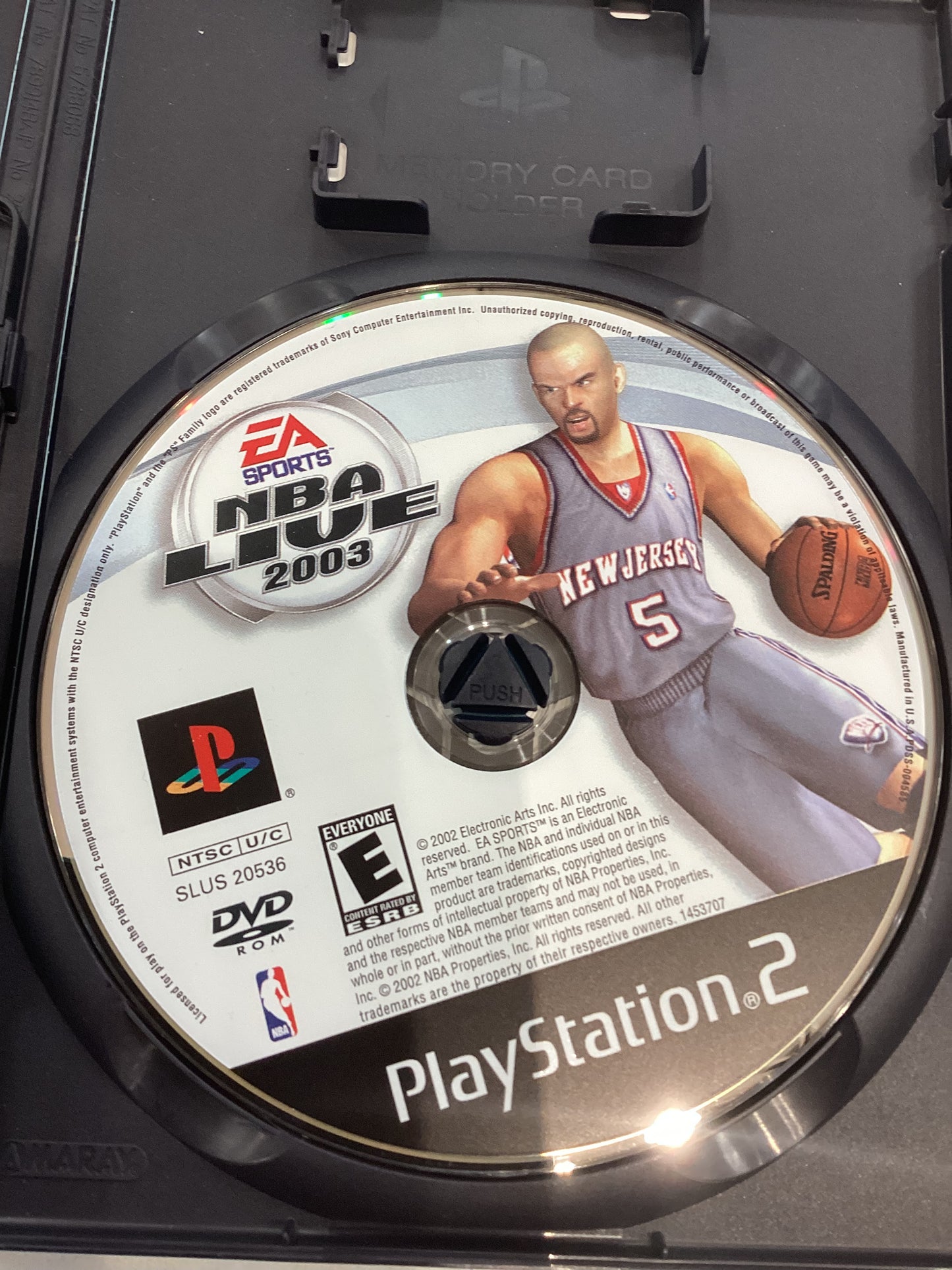 NBA Live 03 -PS2- Used