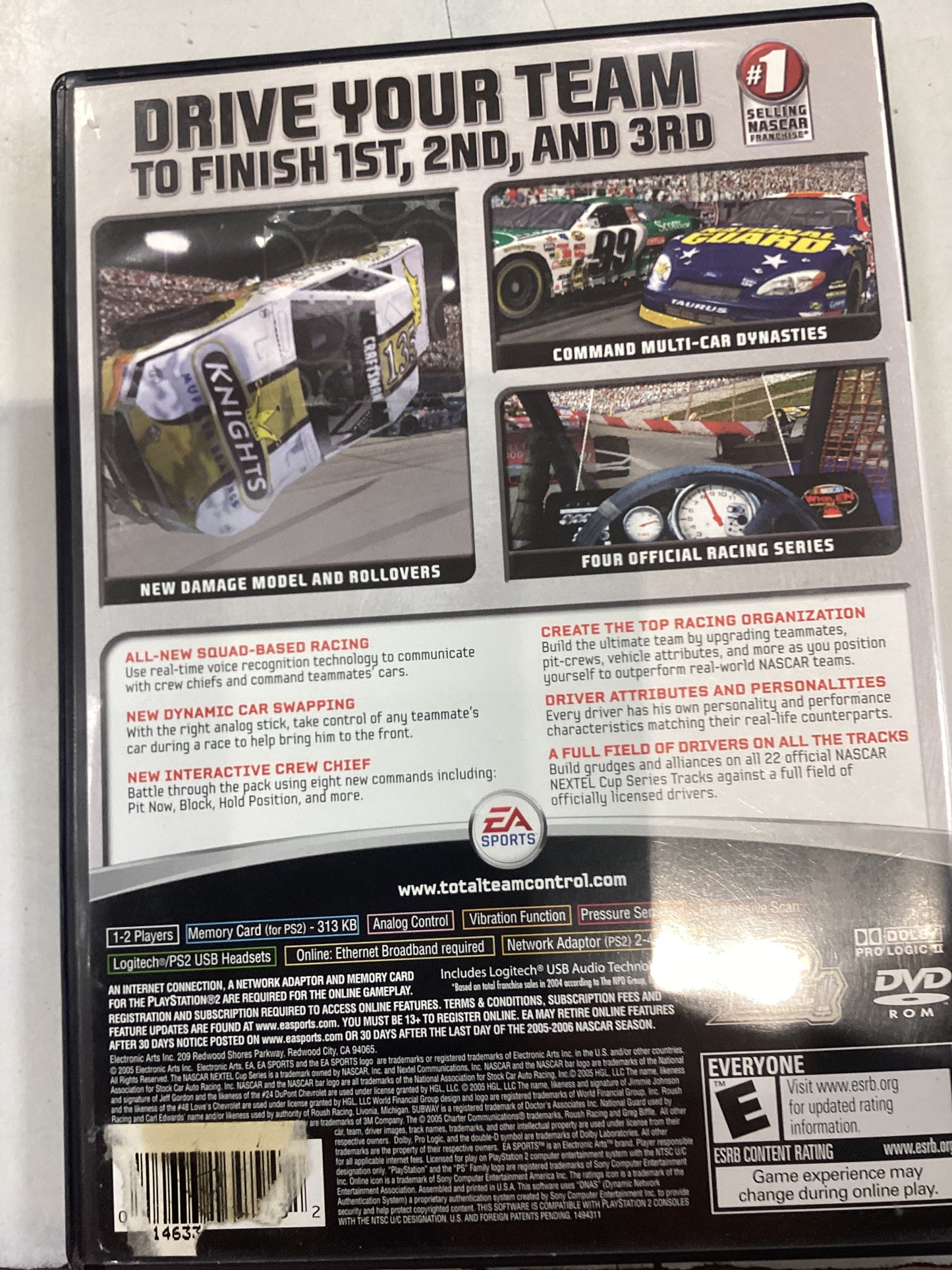 Nascar 06: Total Team Control -PS2- Used