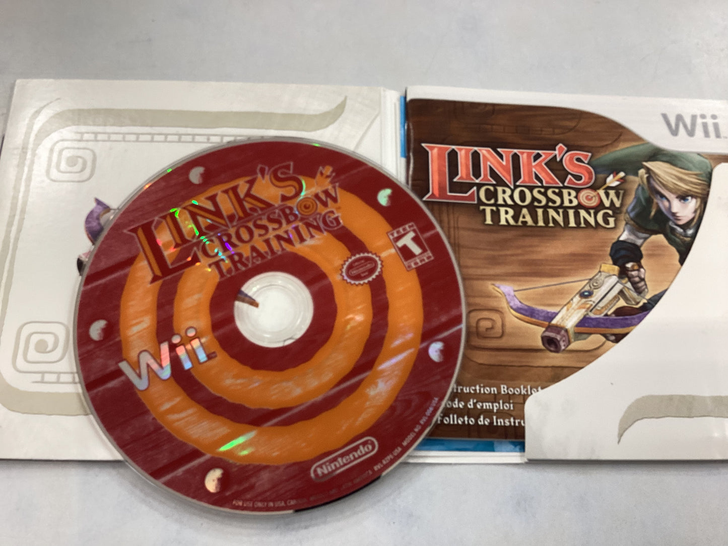 Link’s Crossbow Training -Wii- Used