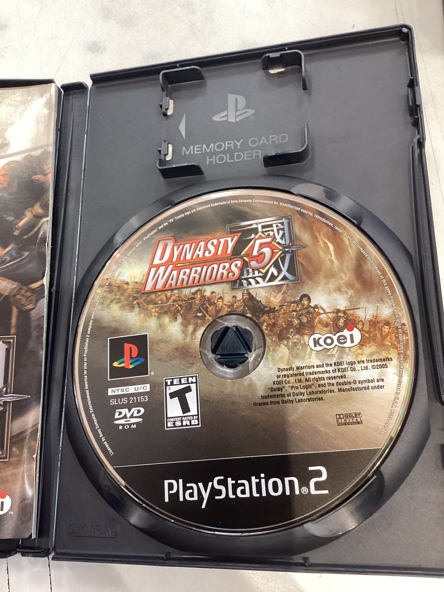 Dynasty Warriors 5 -PS2- Used