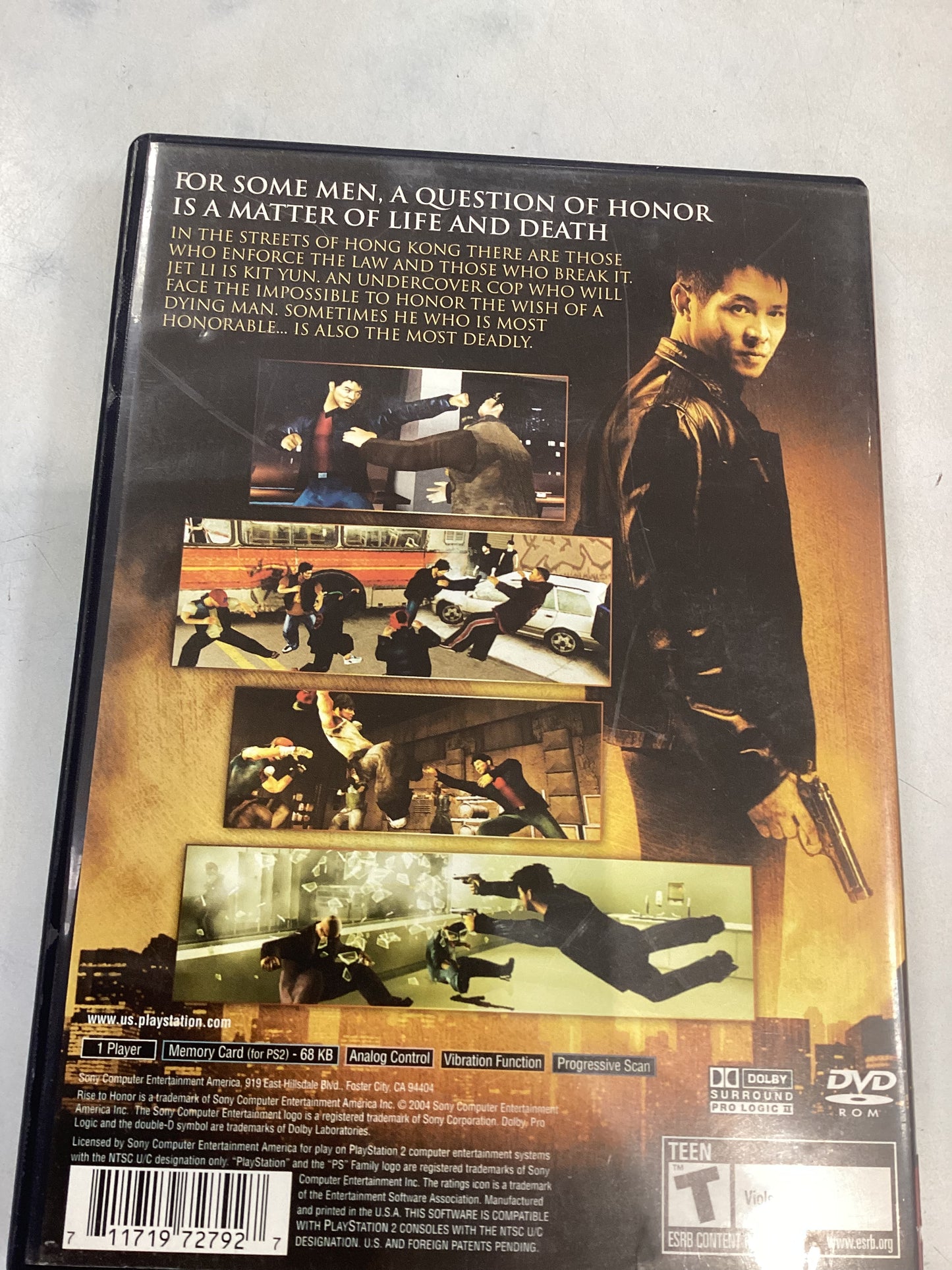 Rise To Honor (Greatest Hits) -PS2- Used