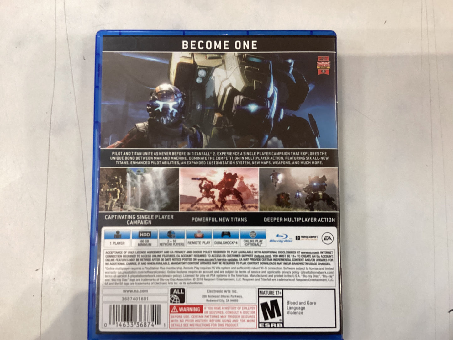 Titanfall 2 - PS4- Used