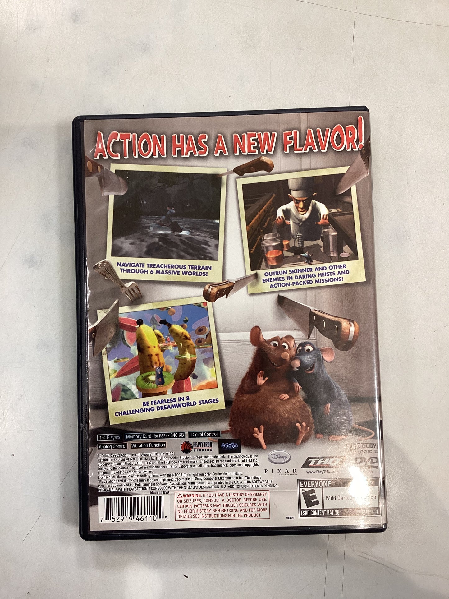 Ratatouille -PS2- Used