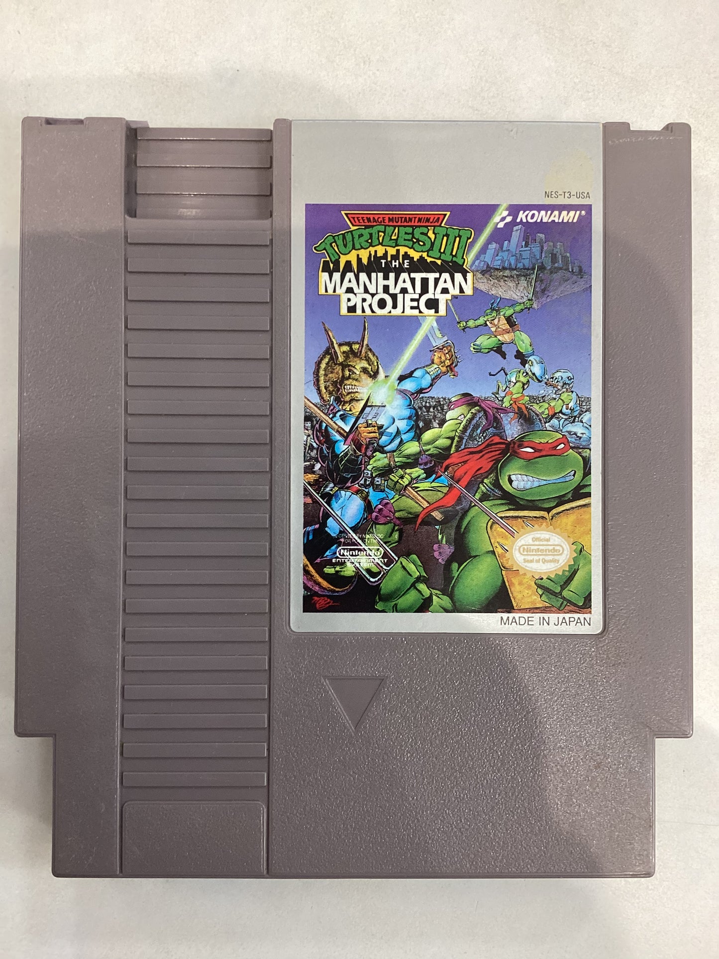 Teenage Mutant Ninja Turtles 3; The Manhattan Project -NES- Used