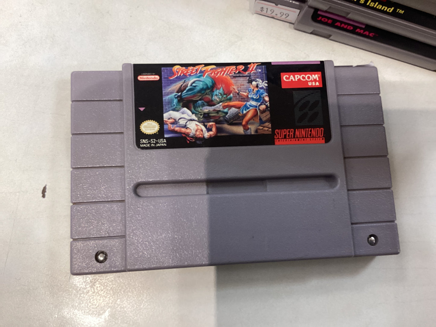 Street Fighter 2 -SNES- Used