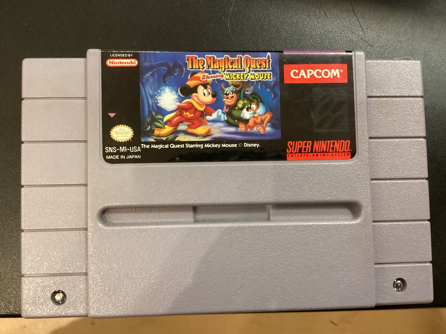 The Magical Quest Starring Mickey Mouse -SNES- Used
