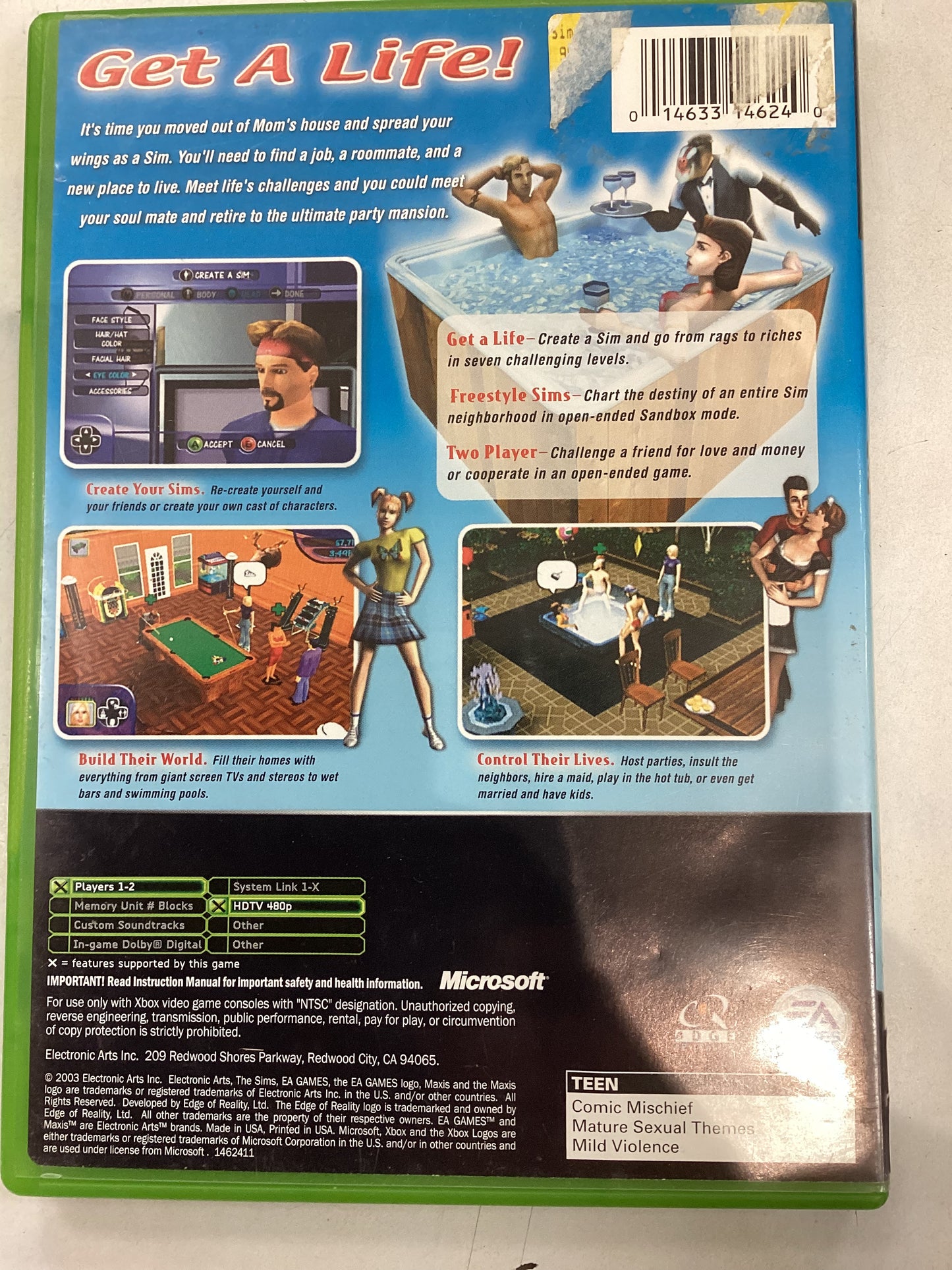 The Sims -XBX- Used