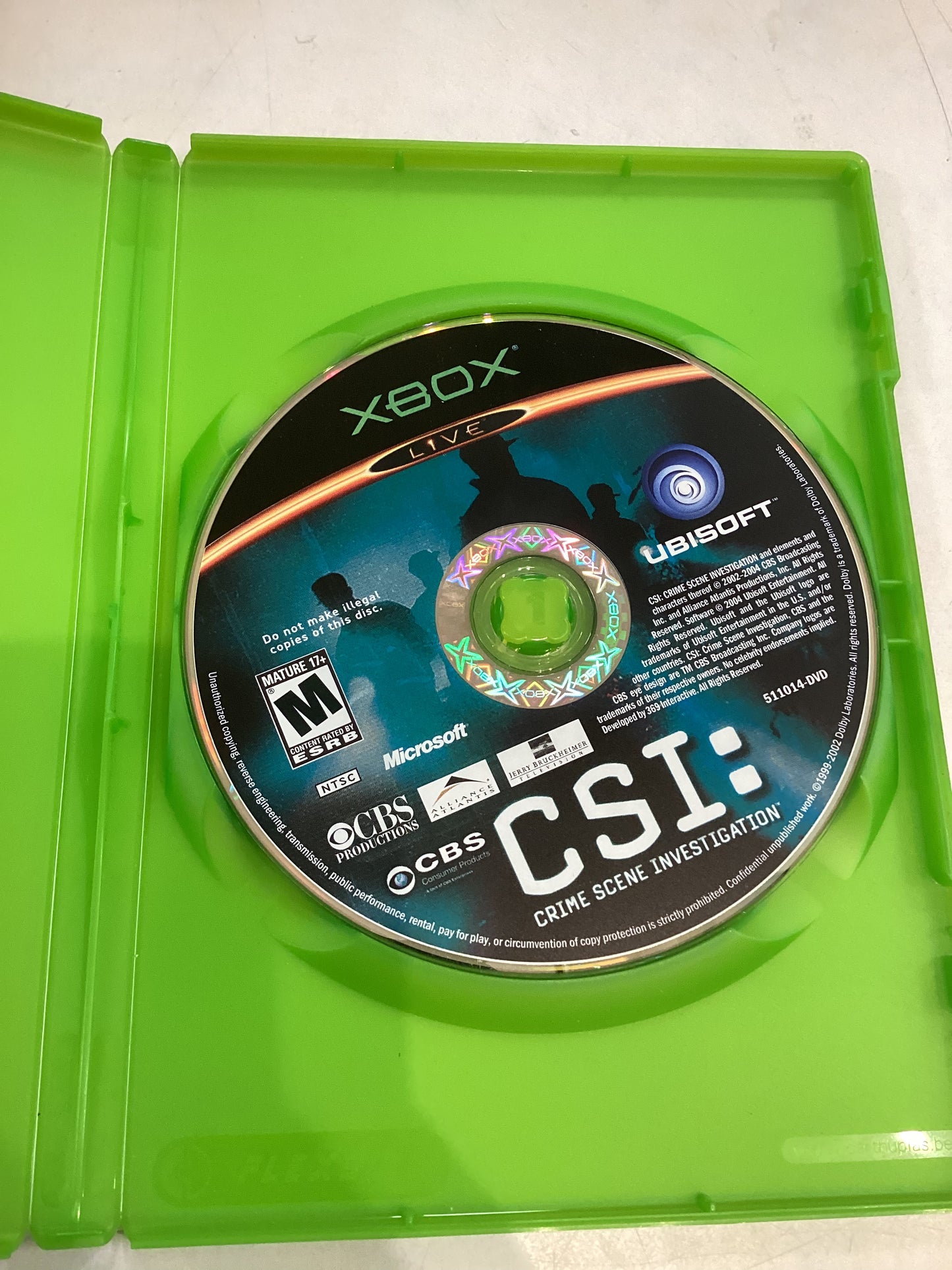 CSI: Crime Scene Investigation -XBX- Used