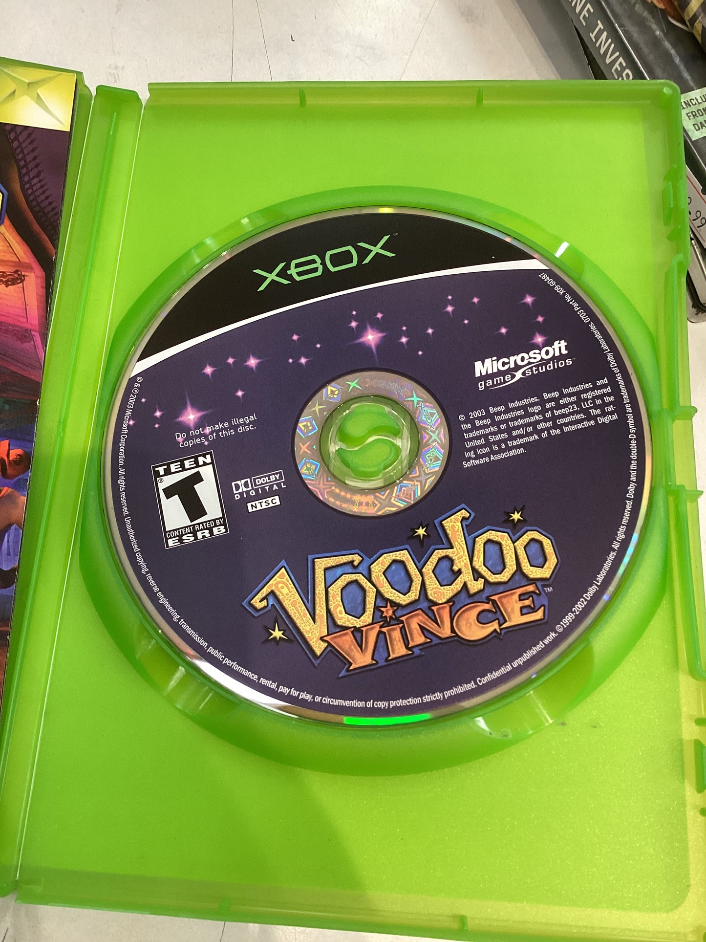 Voodoo Vince -XBX- Used