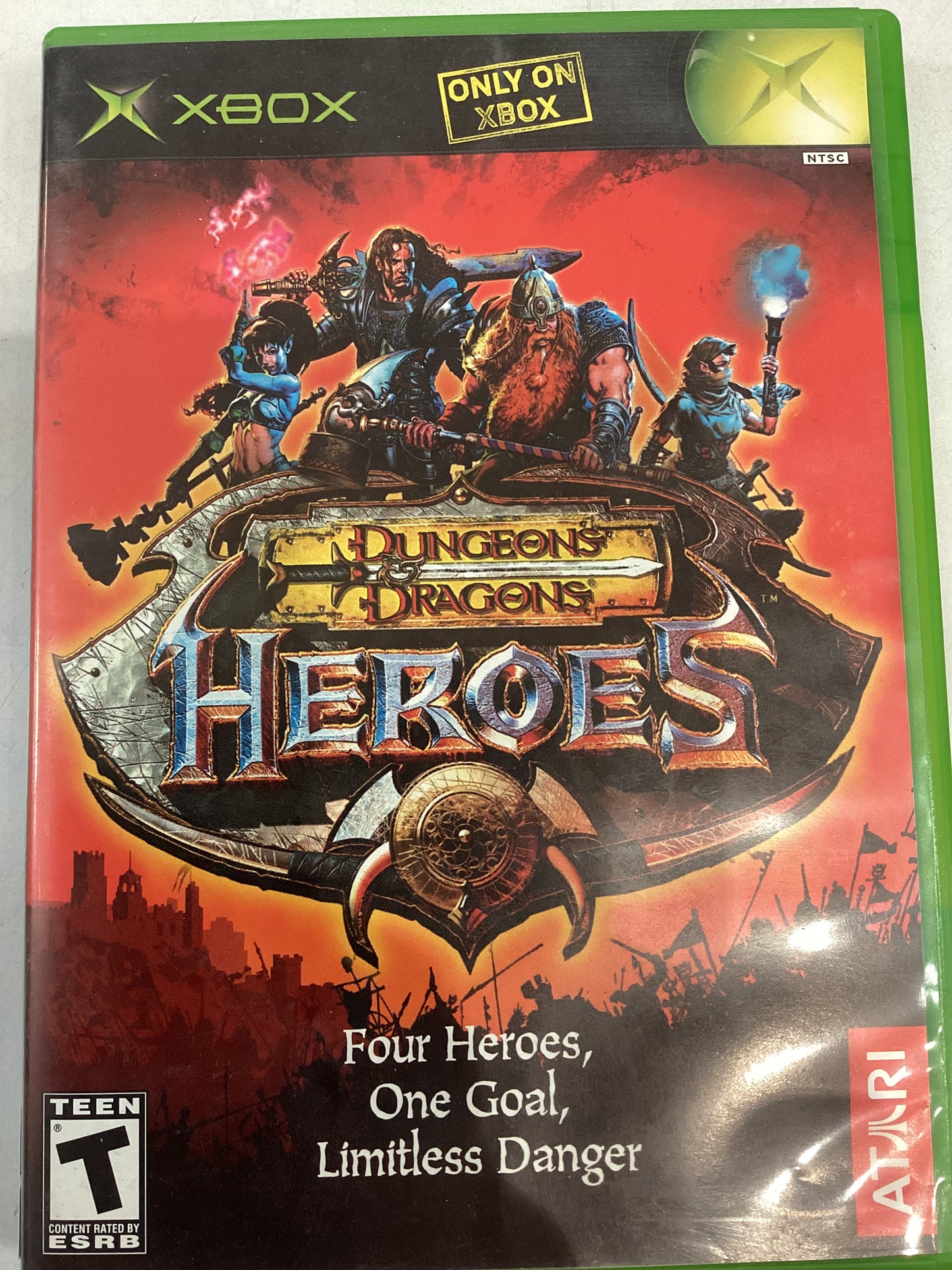 Dungeons & Dragons; Heroes -XBX- Used