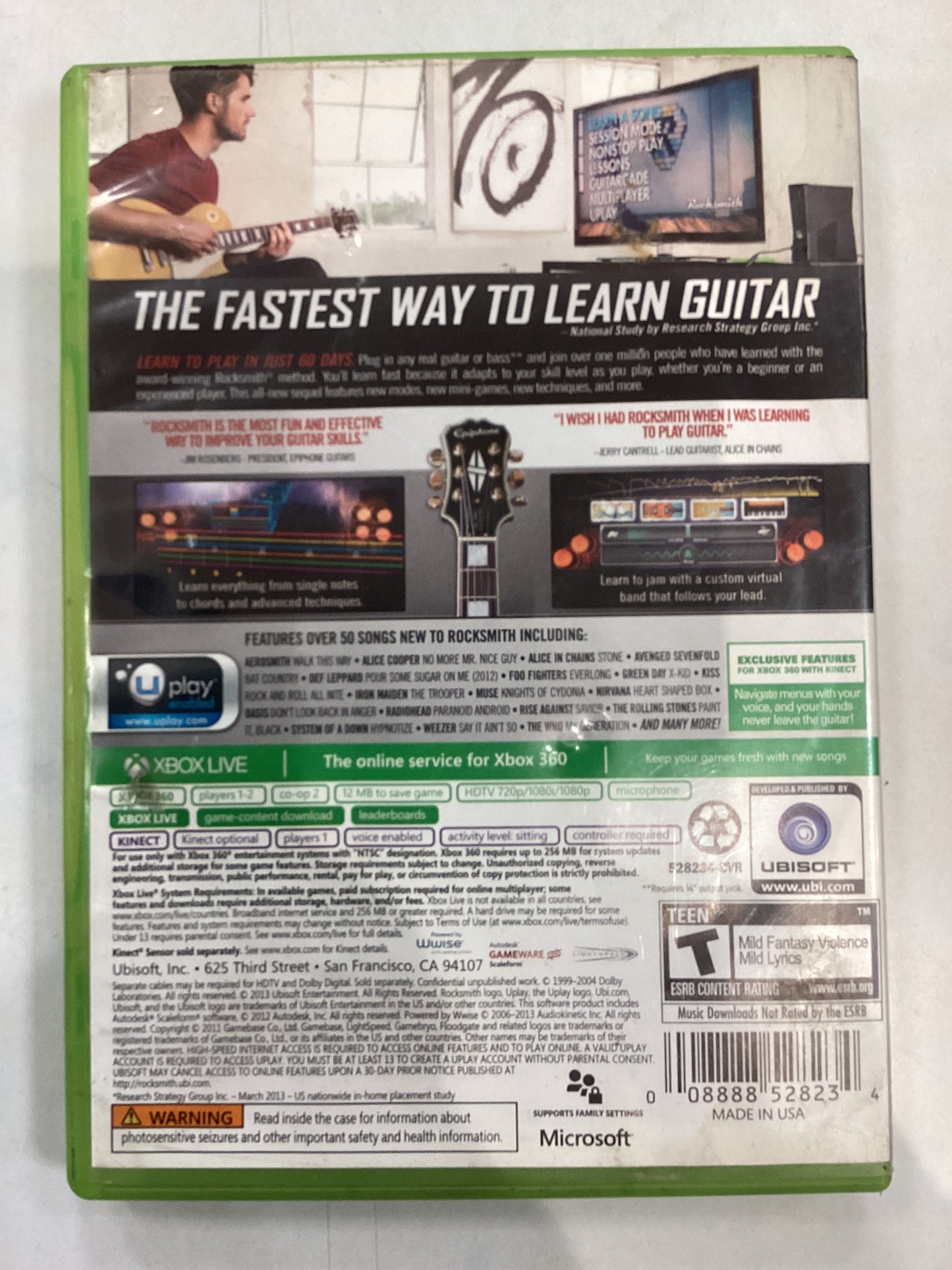Rocksmith 2014 Ed. -XB360- Used