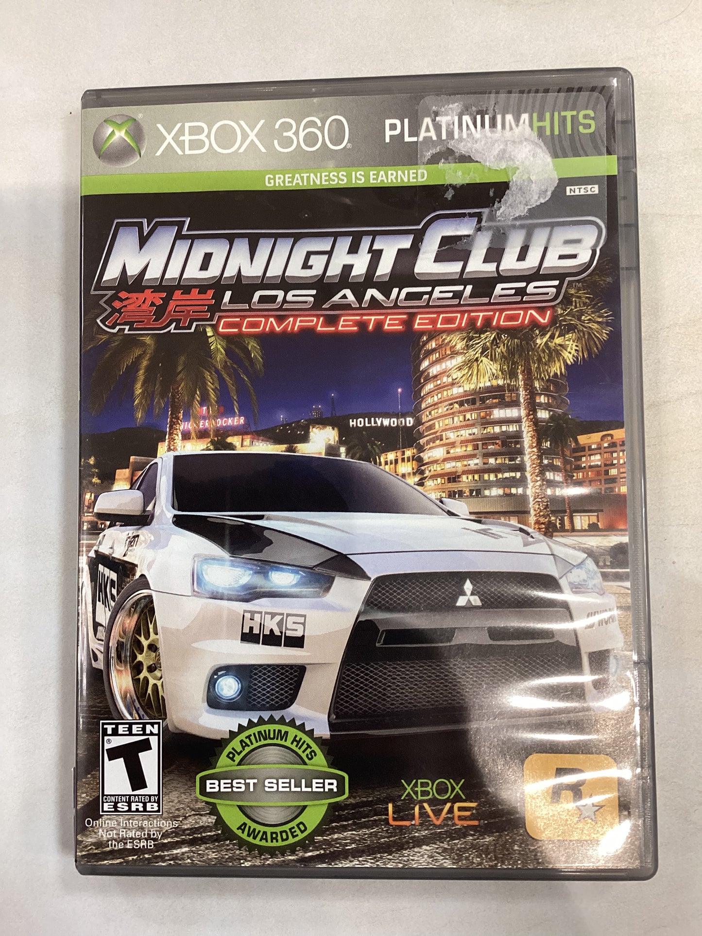 Midnight Club Los Angeles Complete Edition (Platinum Hits) -XB360- Used
