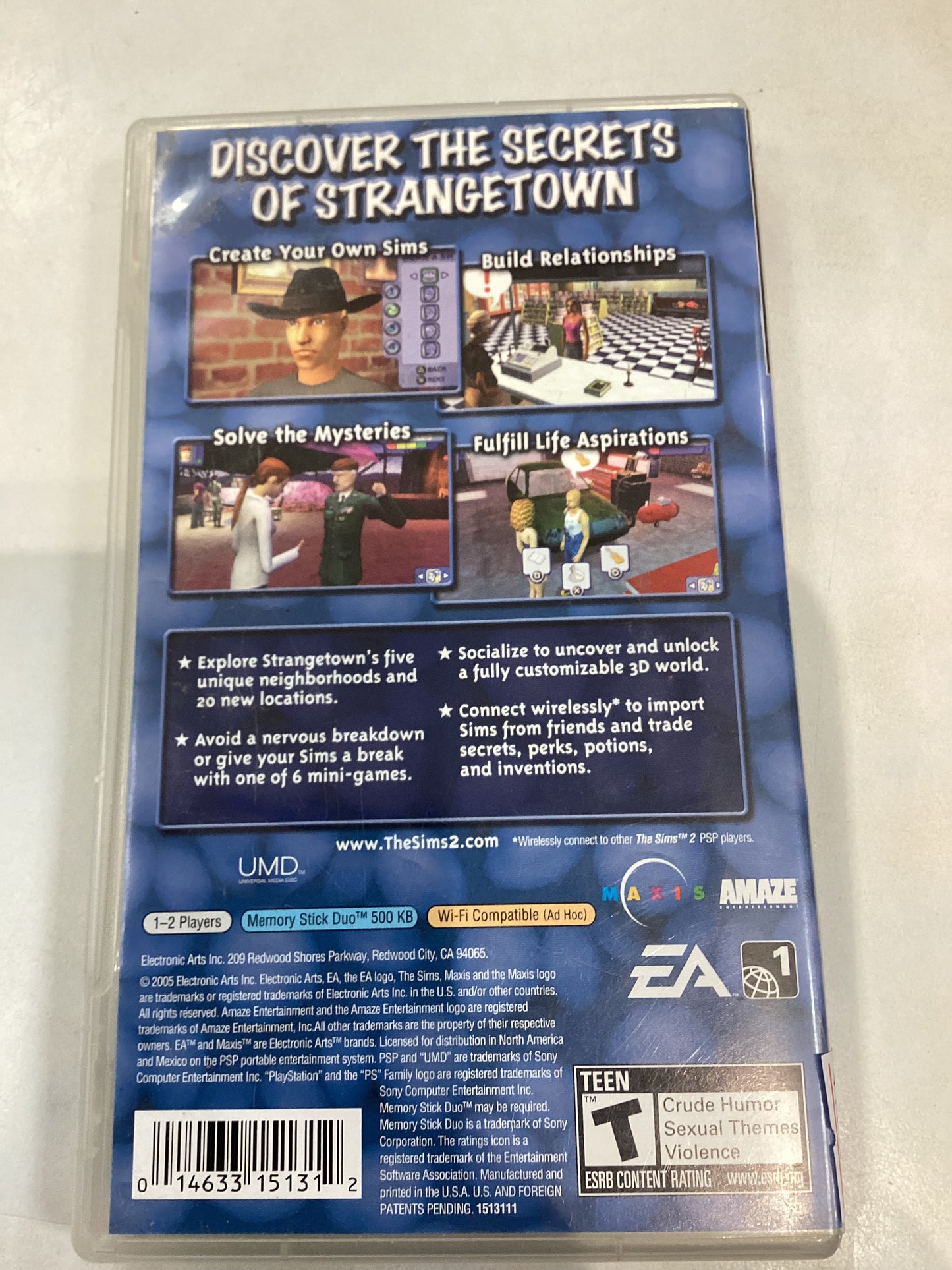 The Sims 2 -PSP- Used