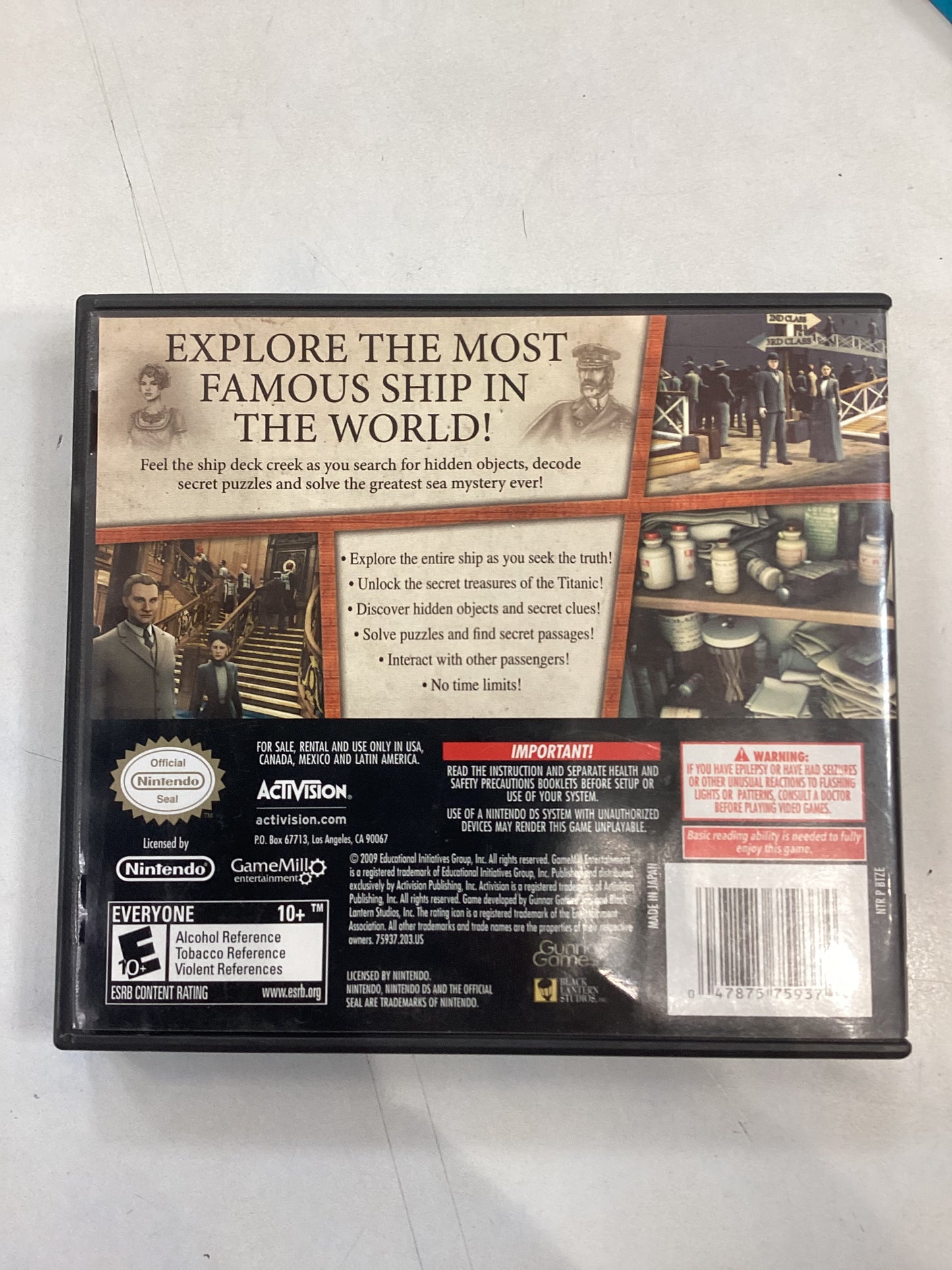 Titanic -DS- Used