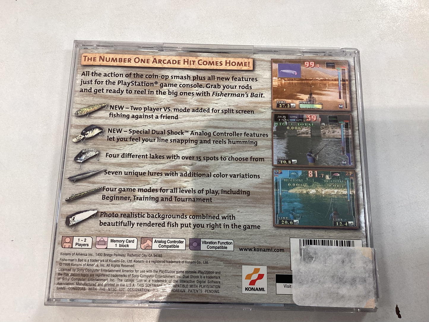 Fisherman’s Bait -PS1- Used