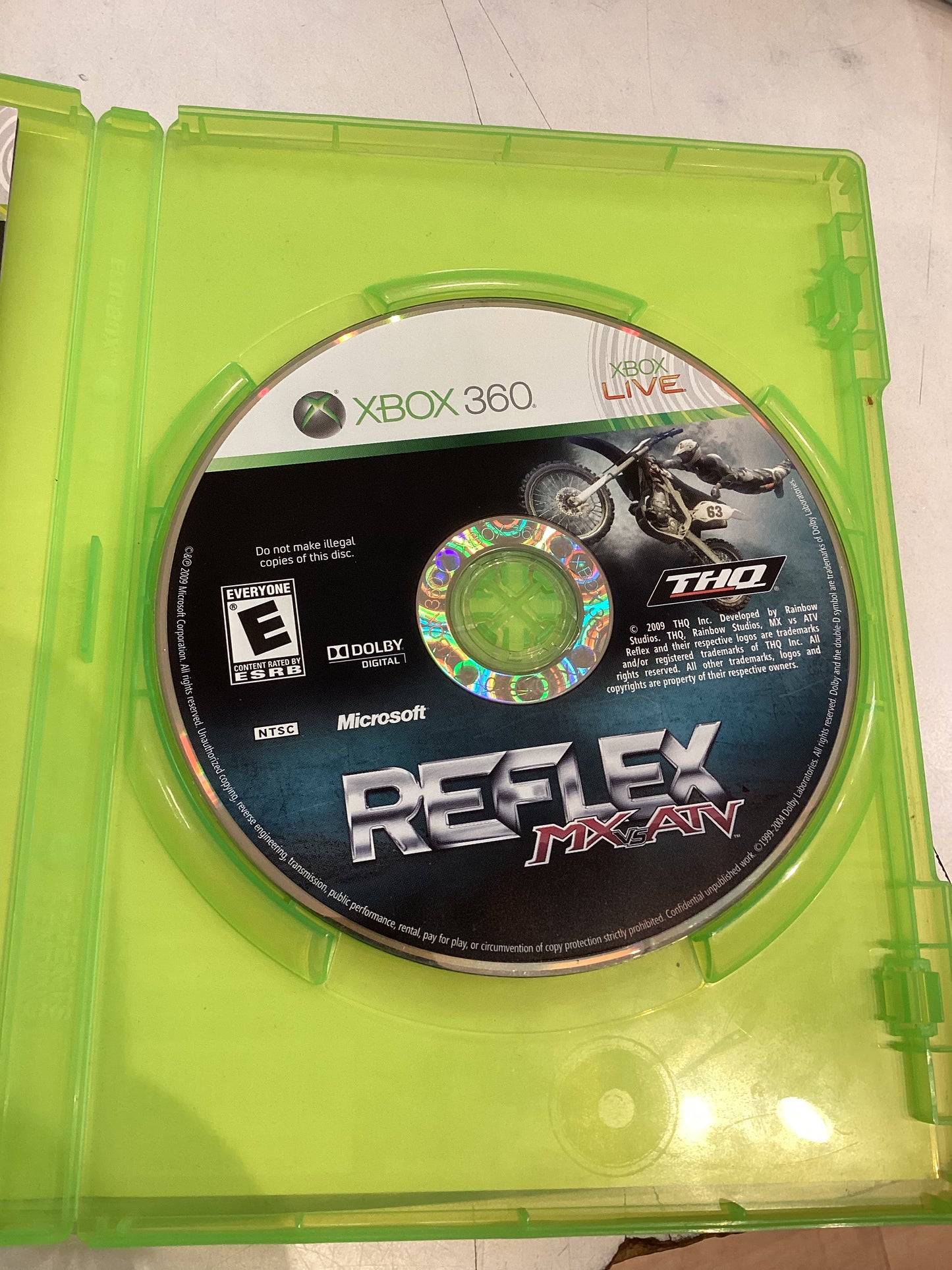 Reflex MX vs. ATV -XB360- Used