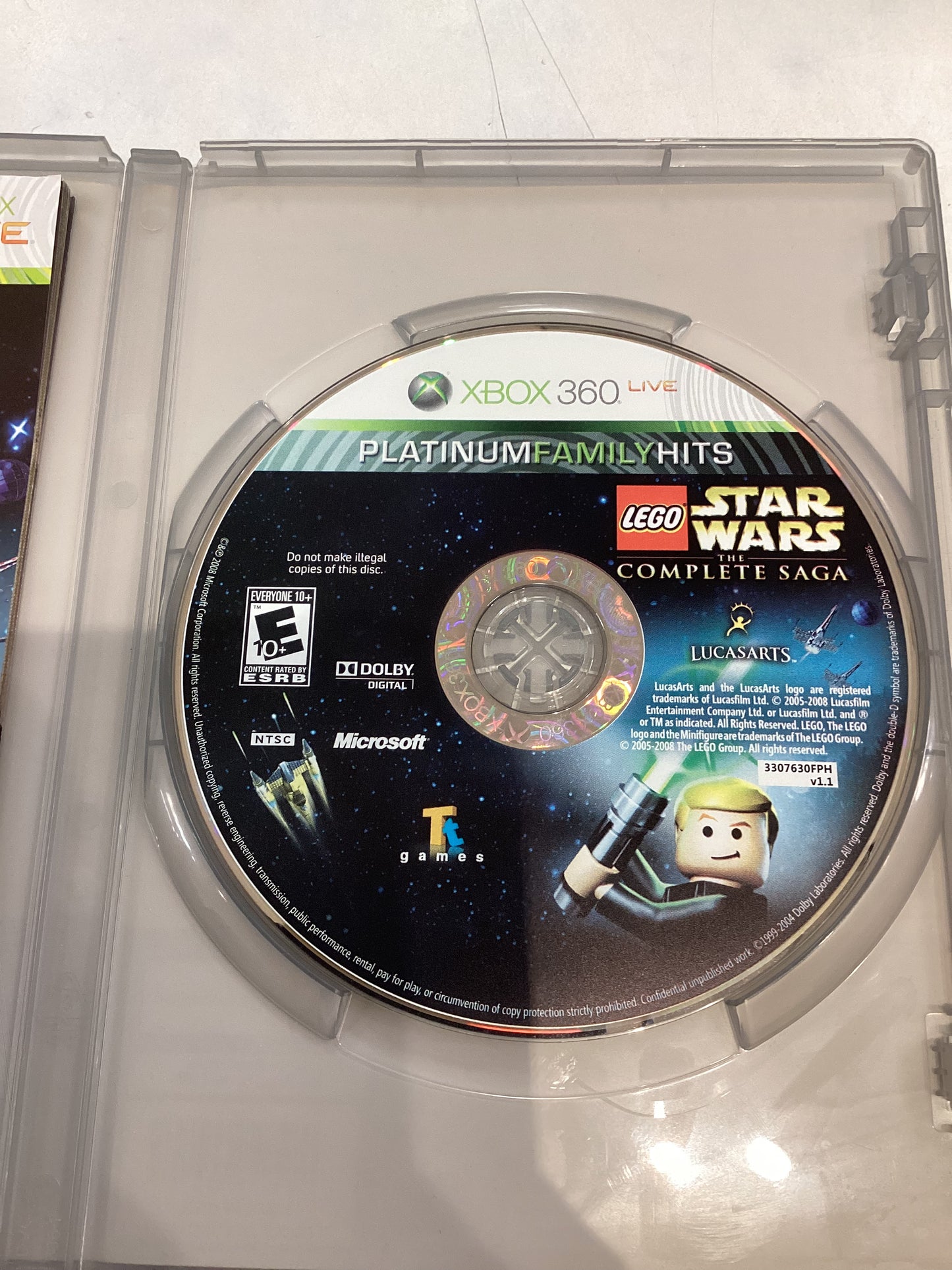Lego Star Wars The Complete Collection (Platinum Hits) -XB360- Used