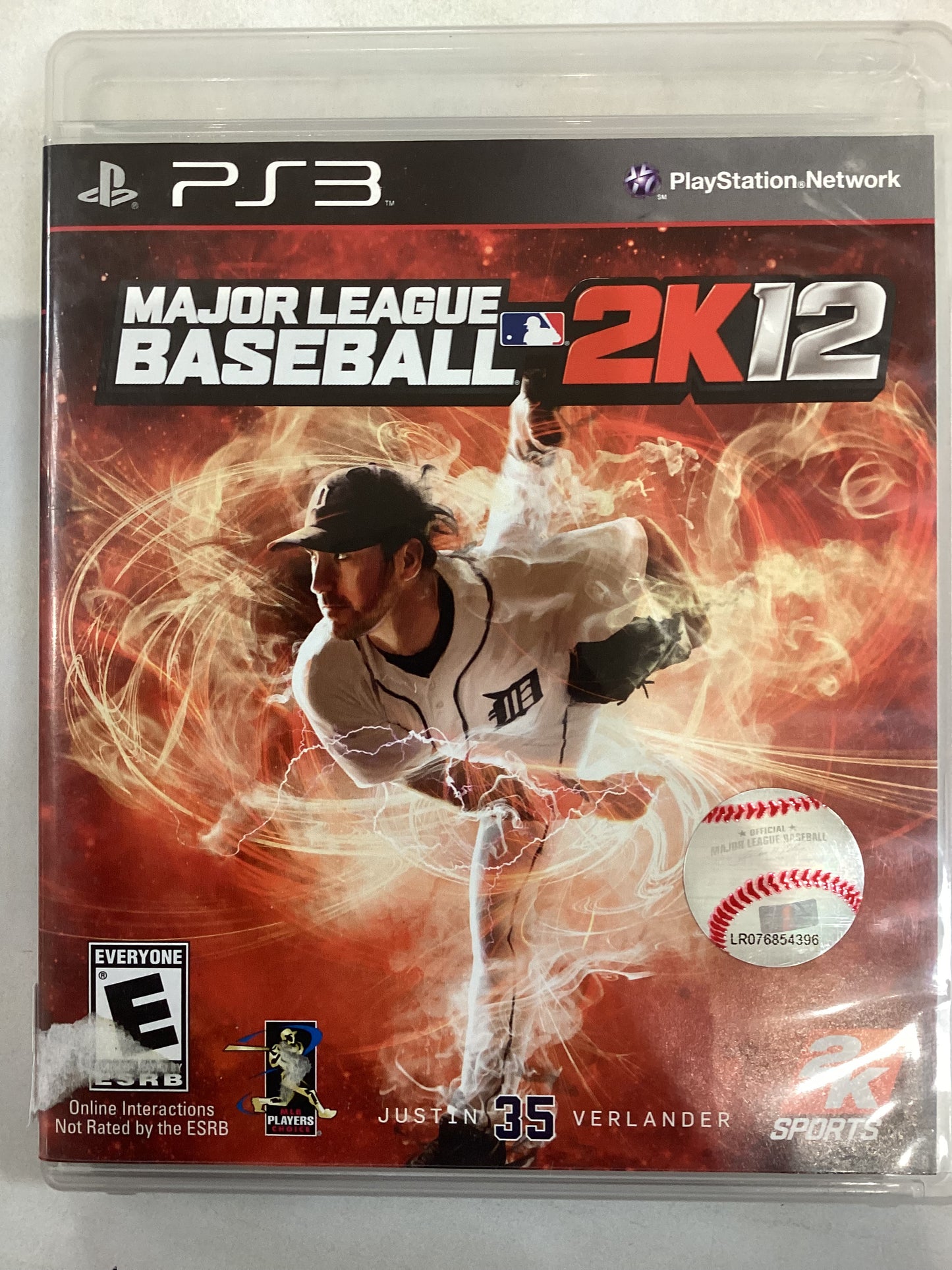 Major League Baseball 2k12 -PS3- Used