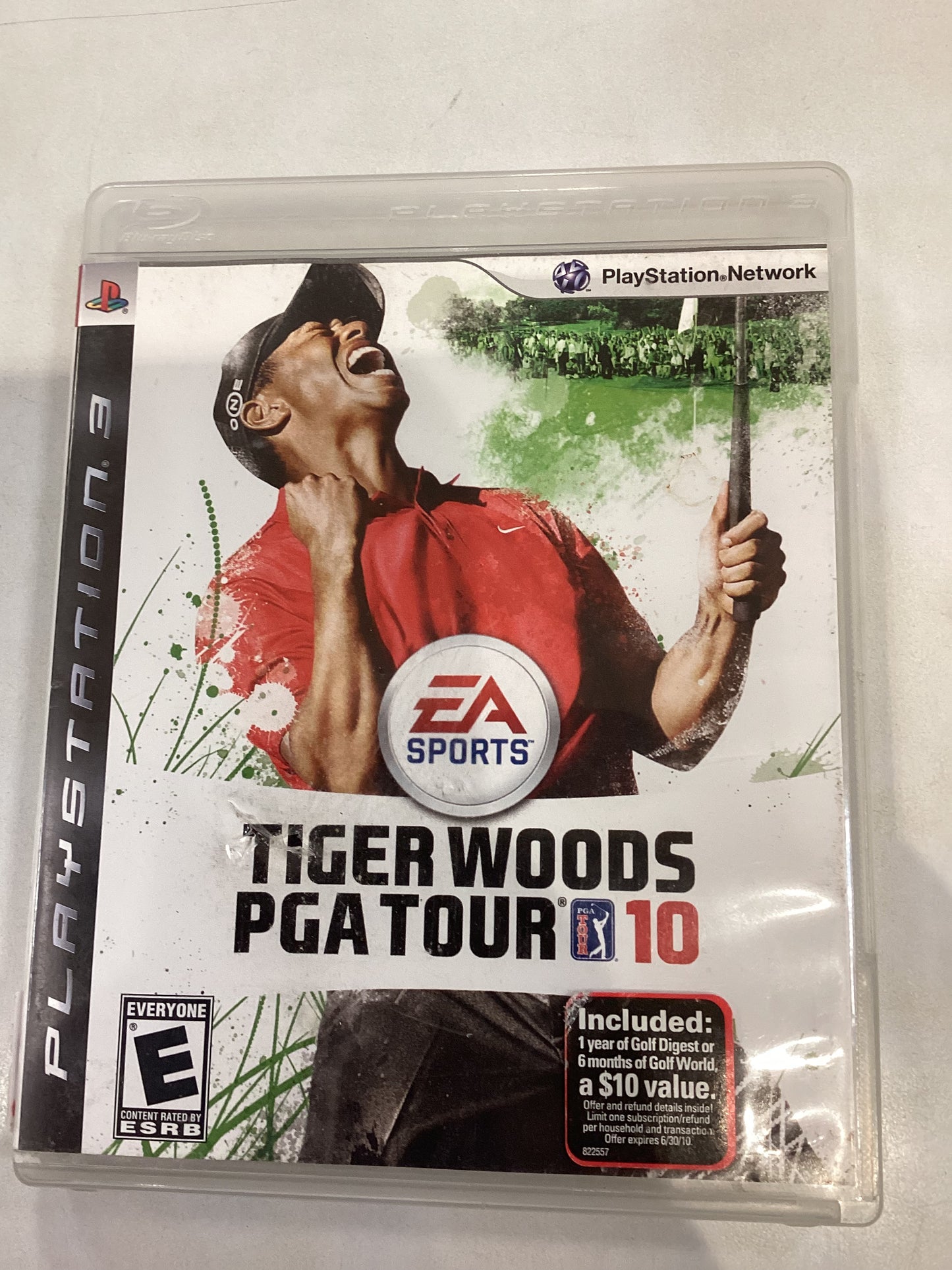 Tiger Woods PGA Tour 10 -PS3- Used