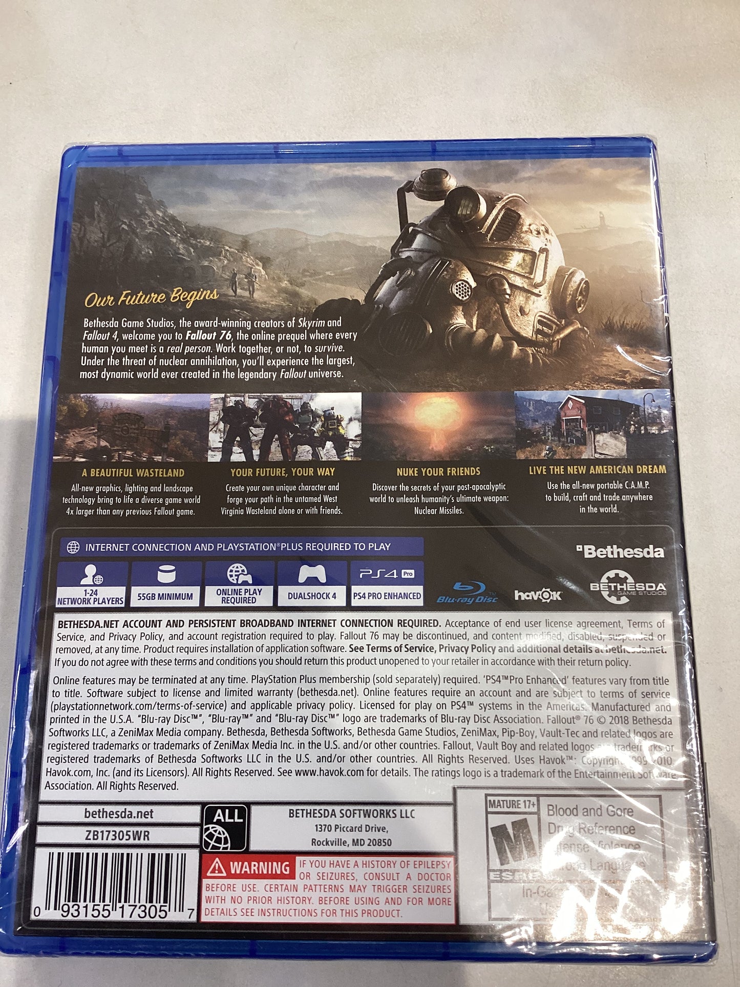 Fallout 76 -PS4- New