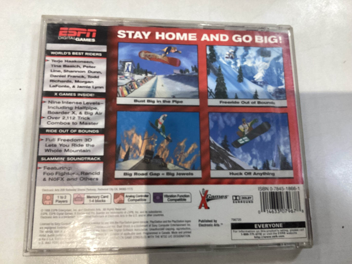 X Games Pro Boarder -PS1- Used