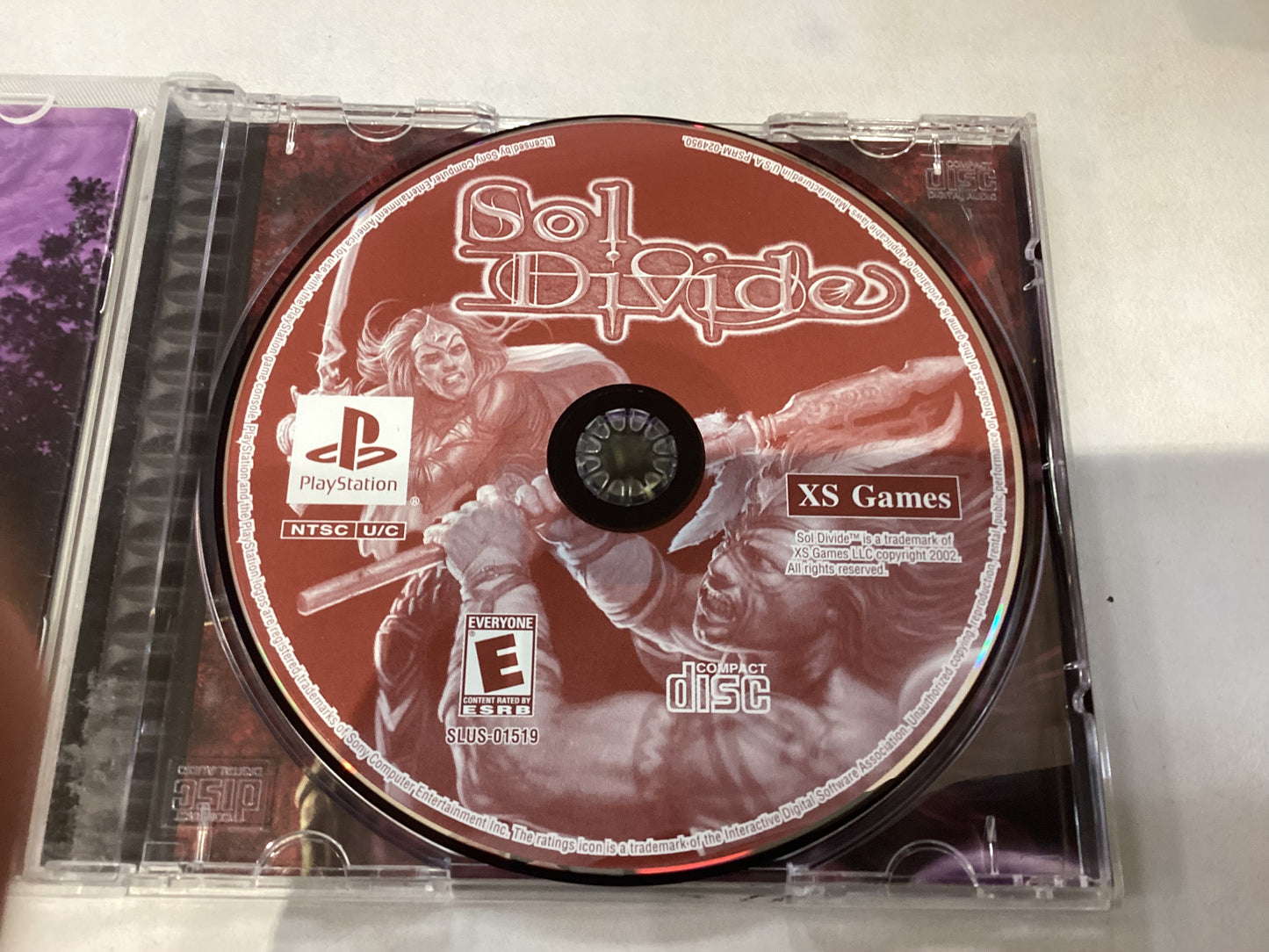 Sol Divide -PS1- Used