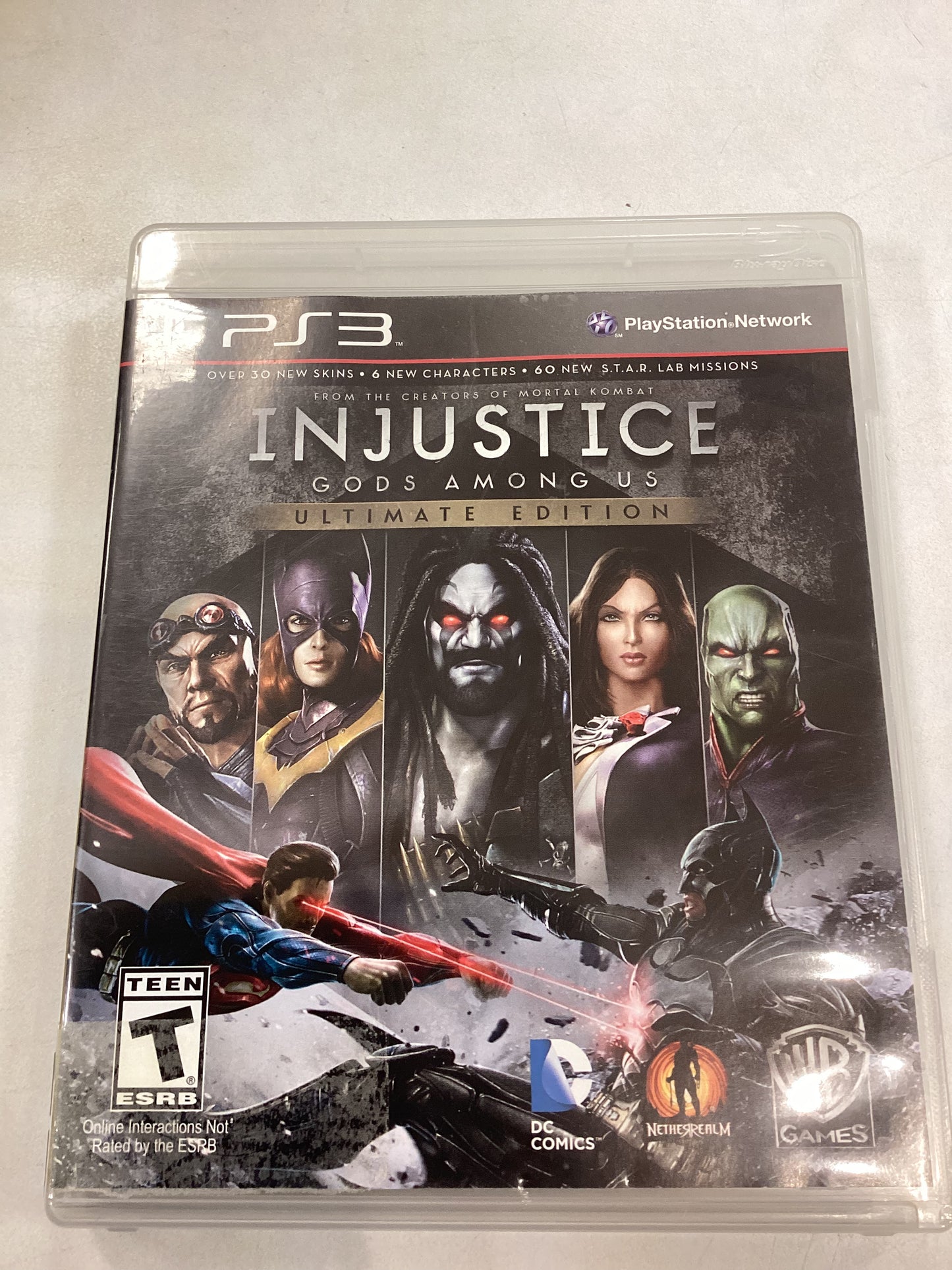 Injustice Gods Among Us (Ultimate Ed.) -PS3- Used