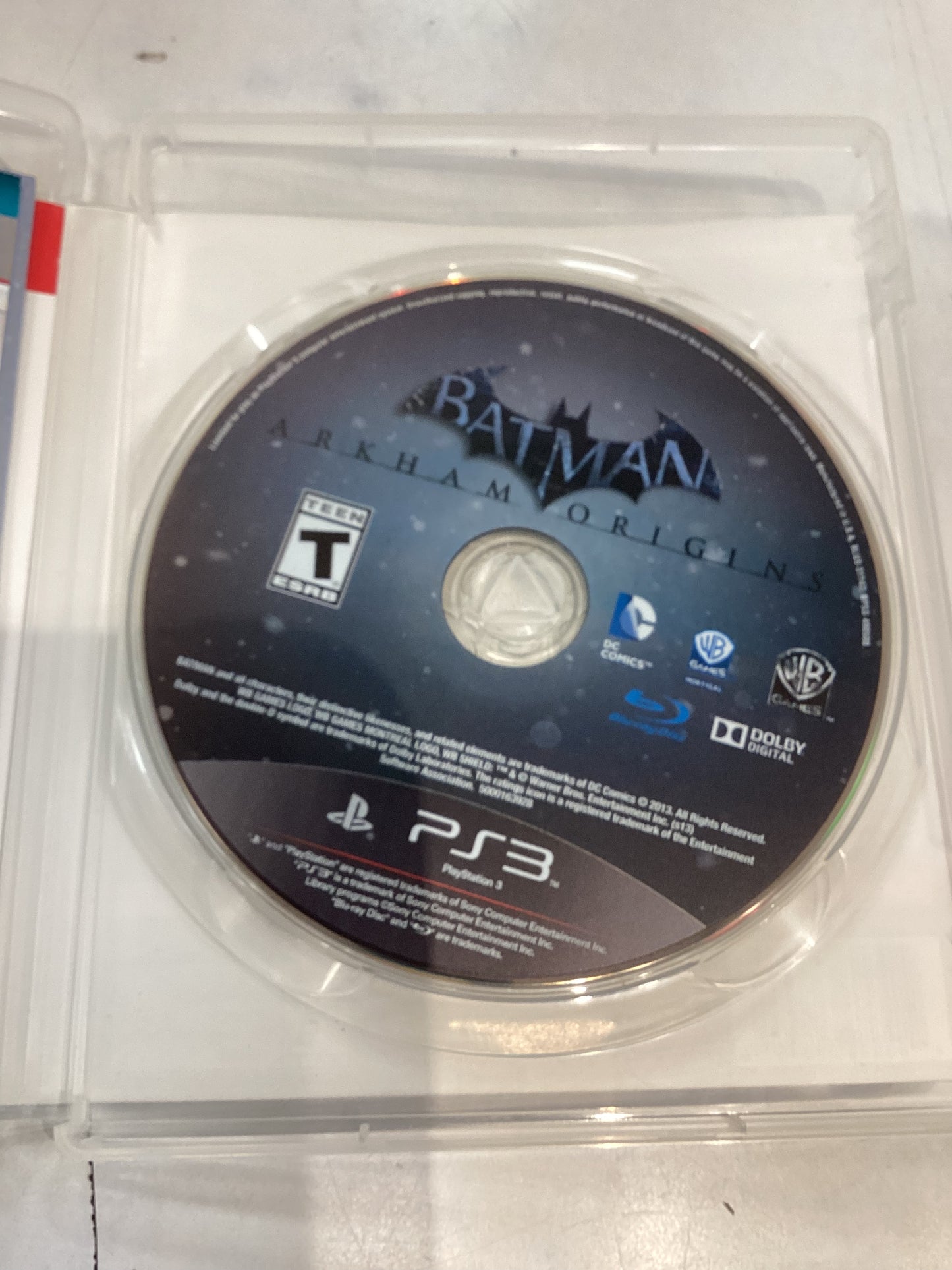 Batman Arkham Origins -PS3- Used