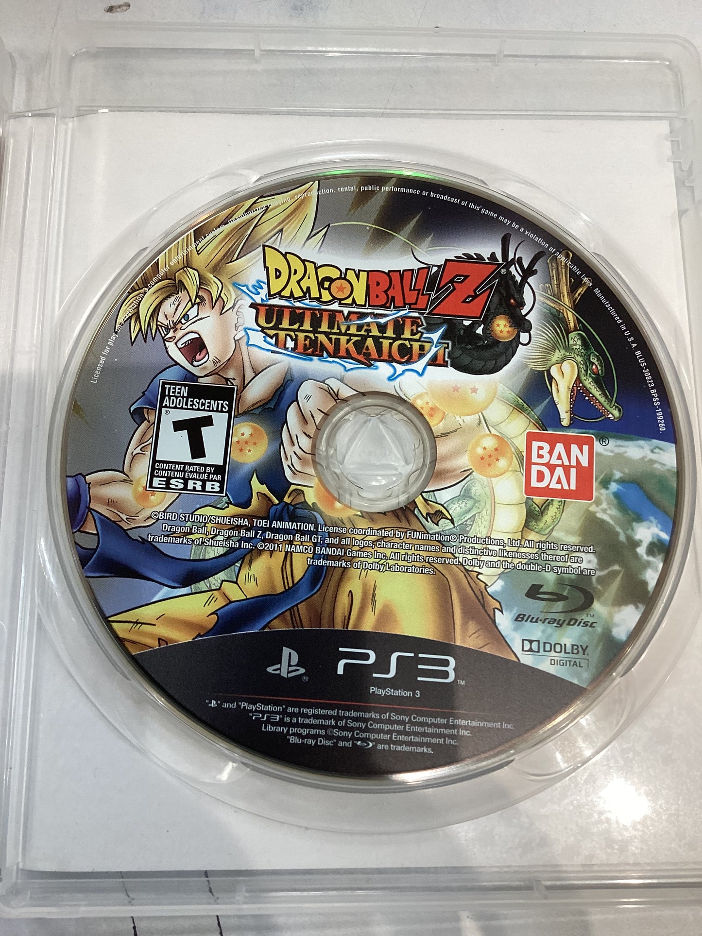 Dragonball Z Ultimate Tenkaichi -PS3- Used